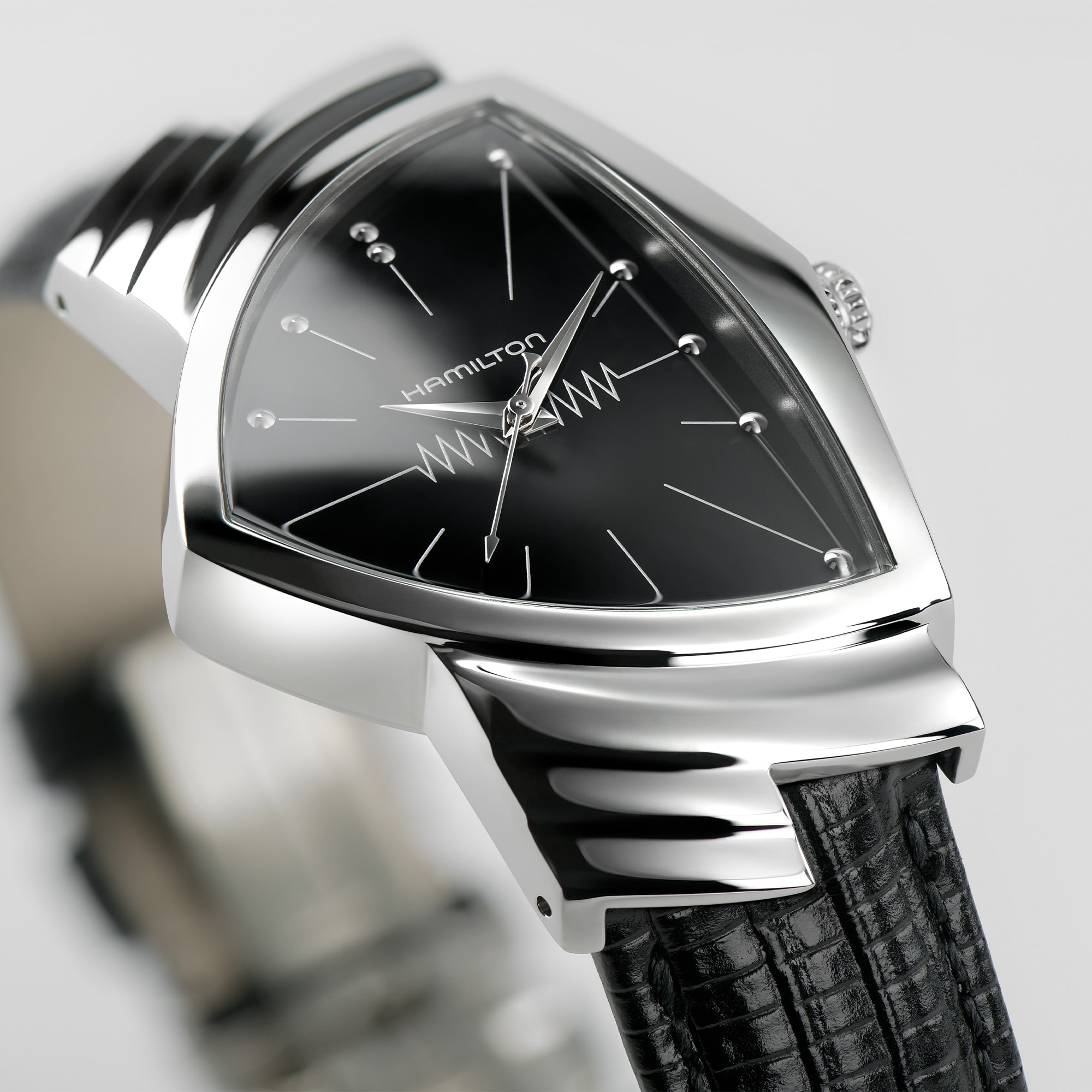 Ventura Quartz Watch - Black Dial - H24411732 | Hamilton Watch