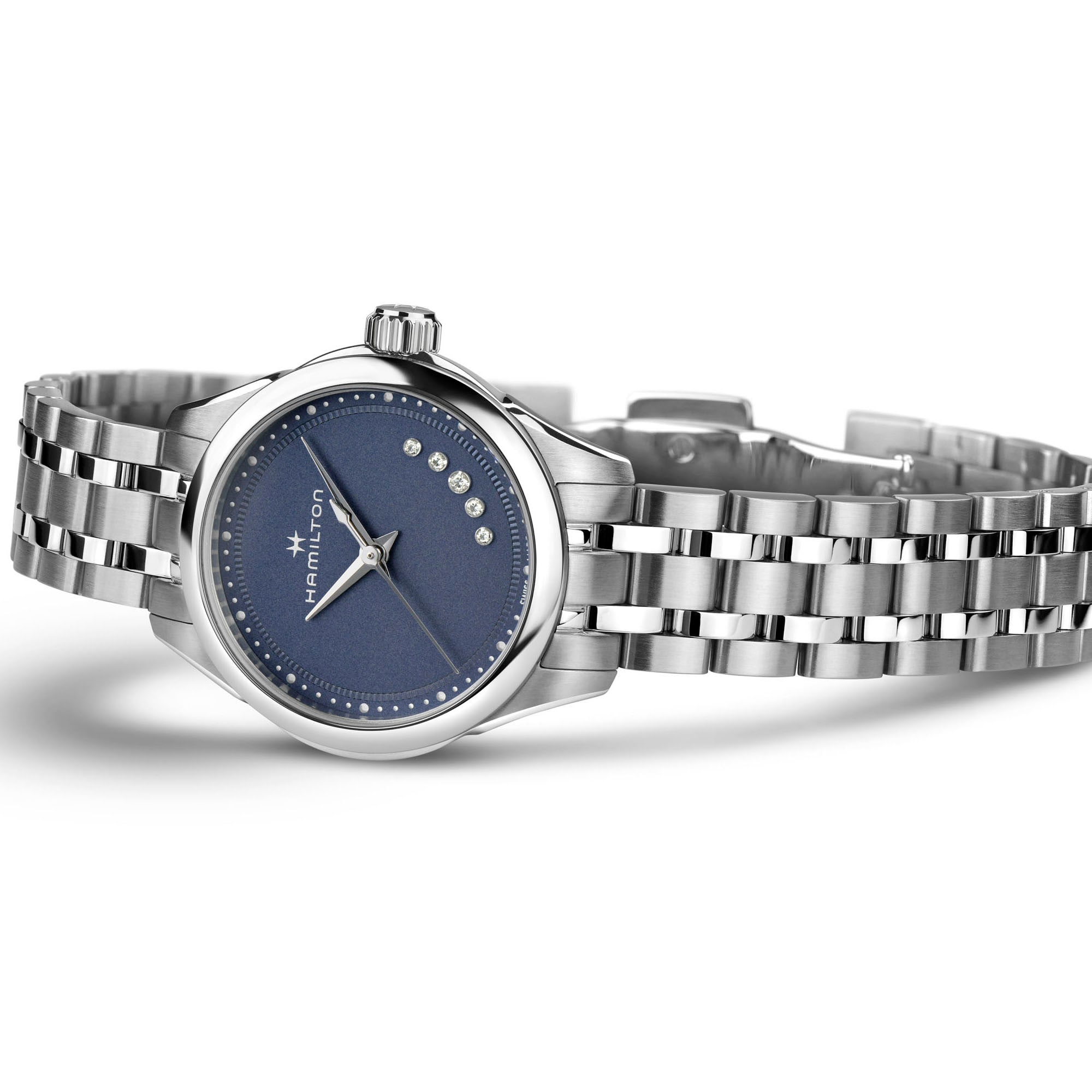 稼働品 HAMILTON H323610 ジャズマスター レディース クォーツ HAMILTON ハミルトン時計ジャズマスタークォーツ