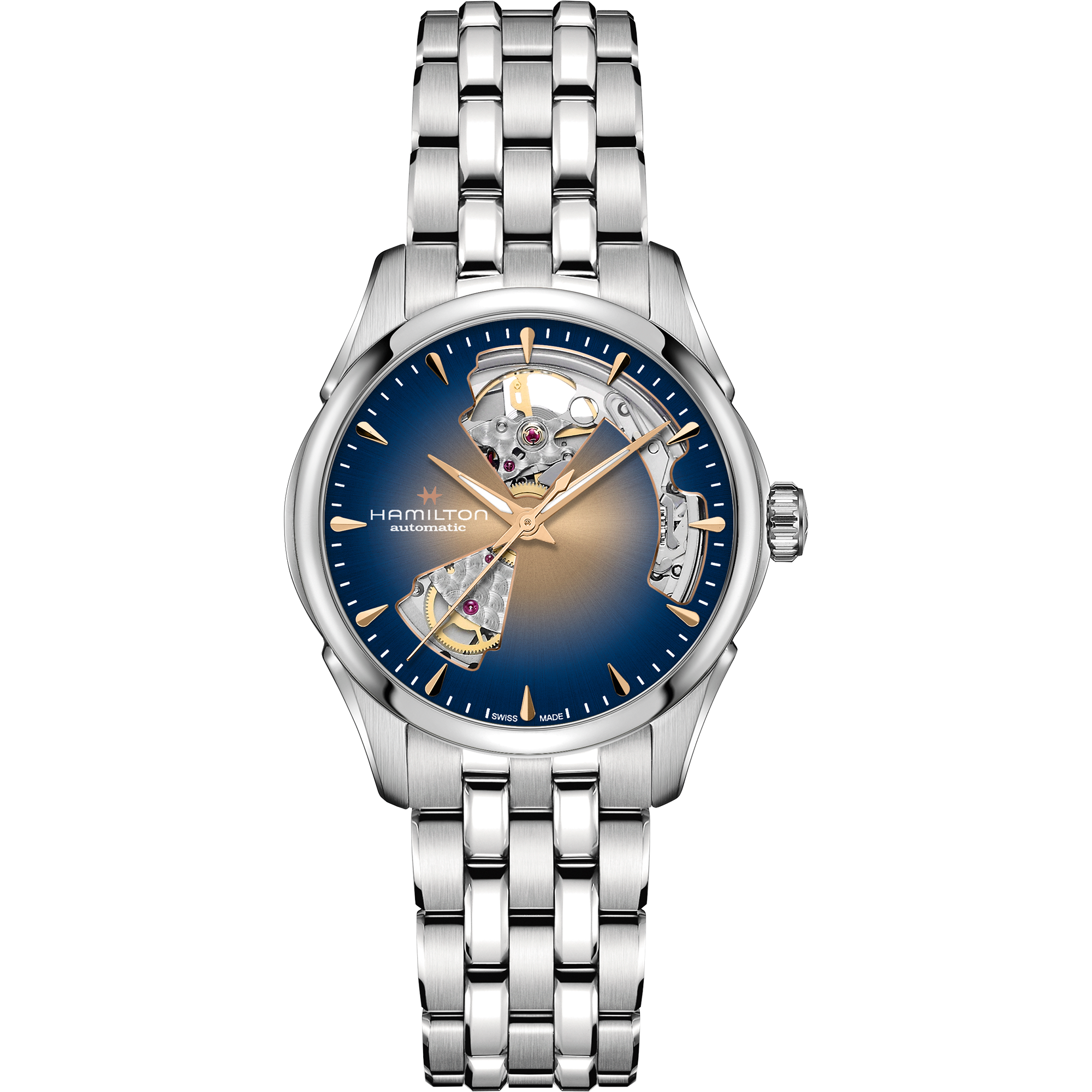 ジャズマスター オープンハート レディ オート 36mm | Hamilton Watch