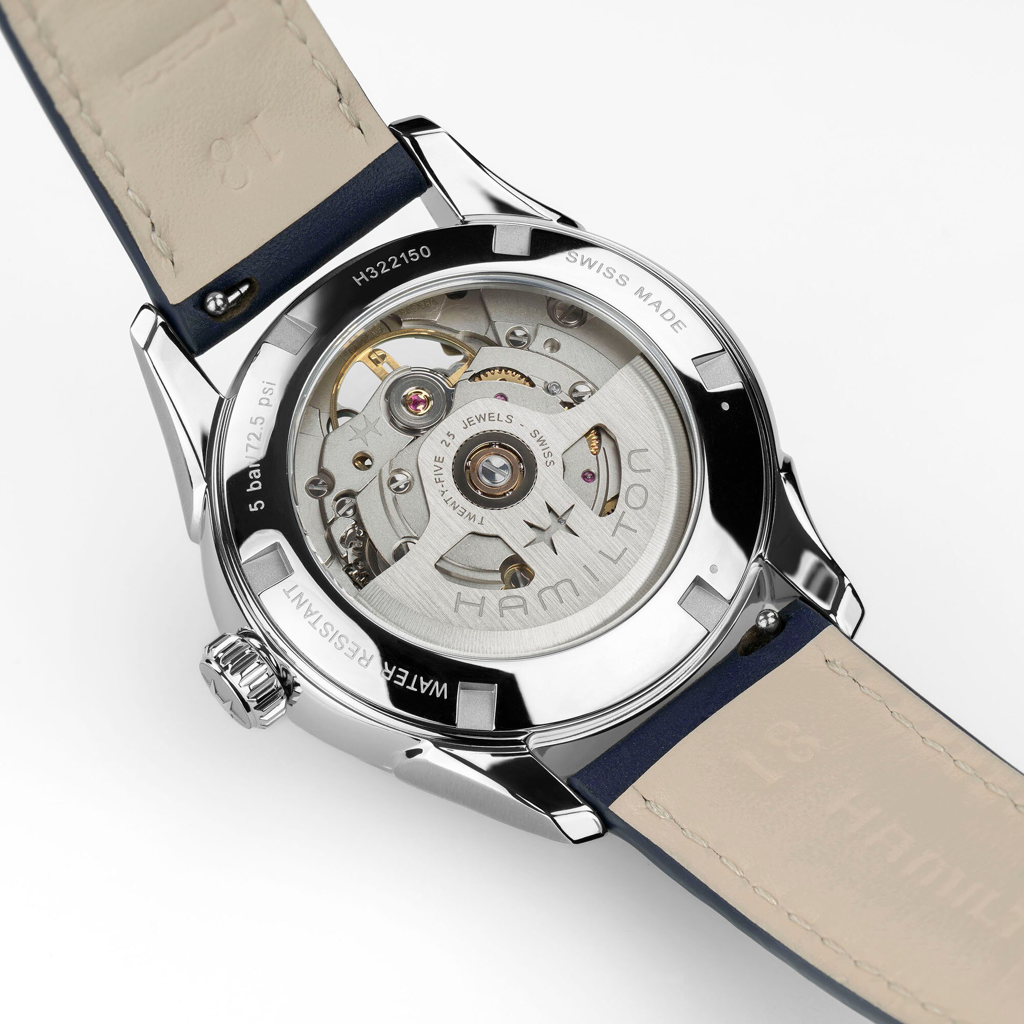 HoammmHamilton H322150 腕時計 ホワイト　レディース Jazzmaster Open Heart Lady Auto | Hamilton Watch - H32215642