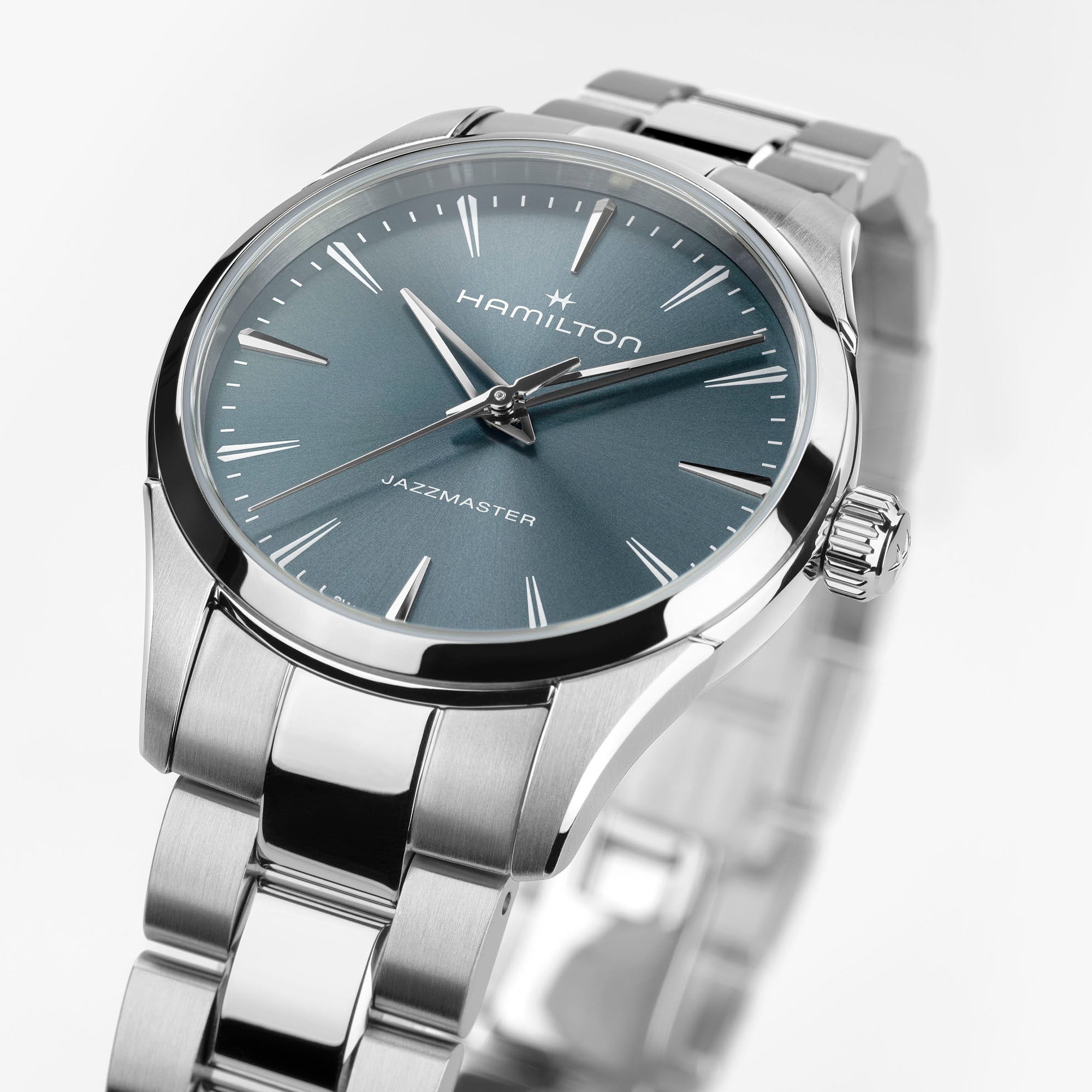 ハミルトン ジャズマスター　クロノグラフ　ダイバーズ　動作良好　付属完品 ジャズマスター クォーツ | Hamilton Watch - H32301141 | Hamilton Watch