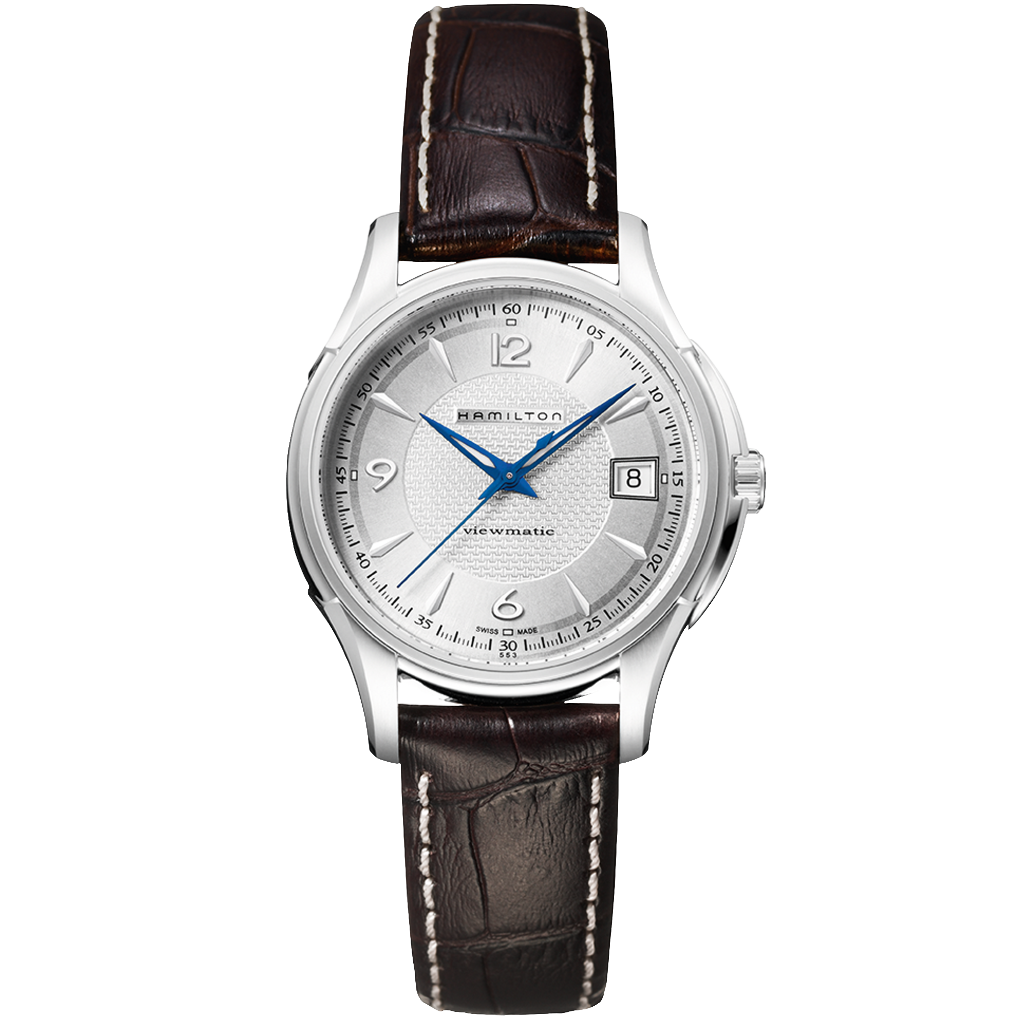 Jazzmaster Automatic Watch Viewmatic - Silver Dial