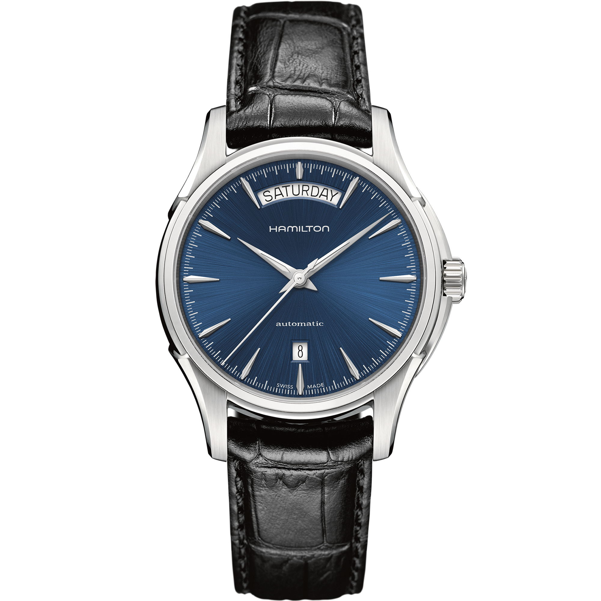 hamilton day date blue