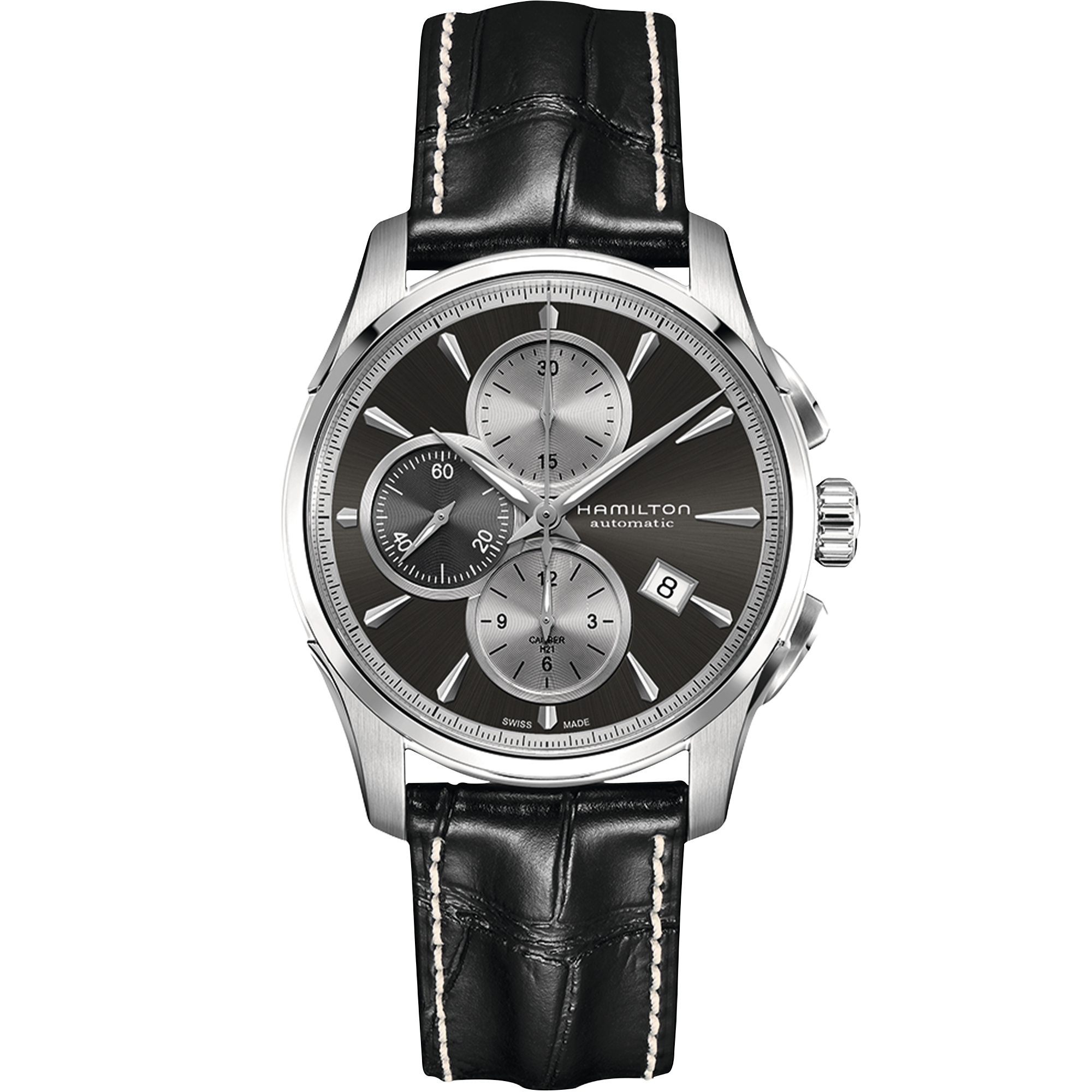 ジャズマスター Auto Chrono - ダイヤルカラー:グレー