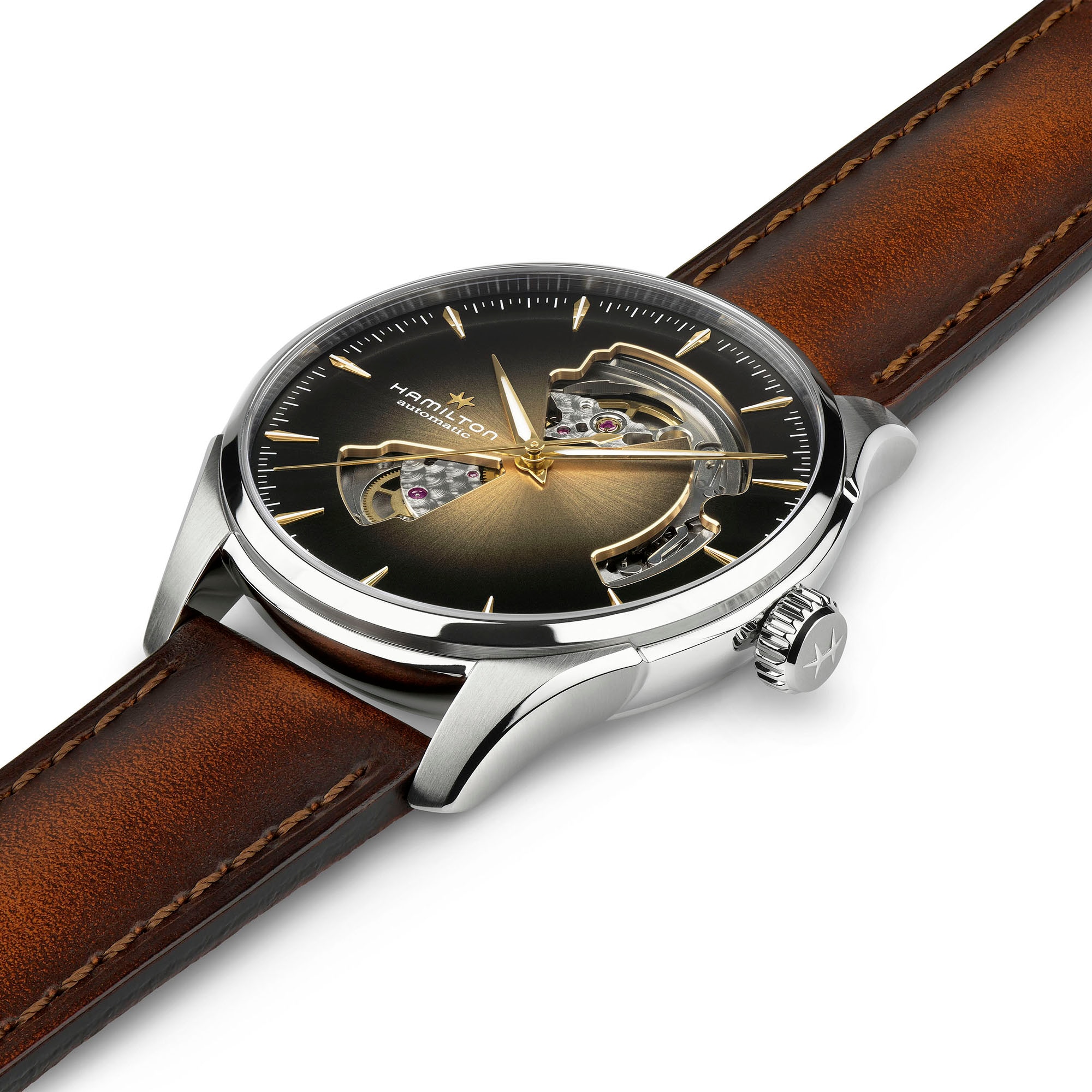 ジャズマスター オープン ハート オート 40mm | Hamilton Watch