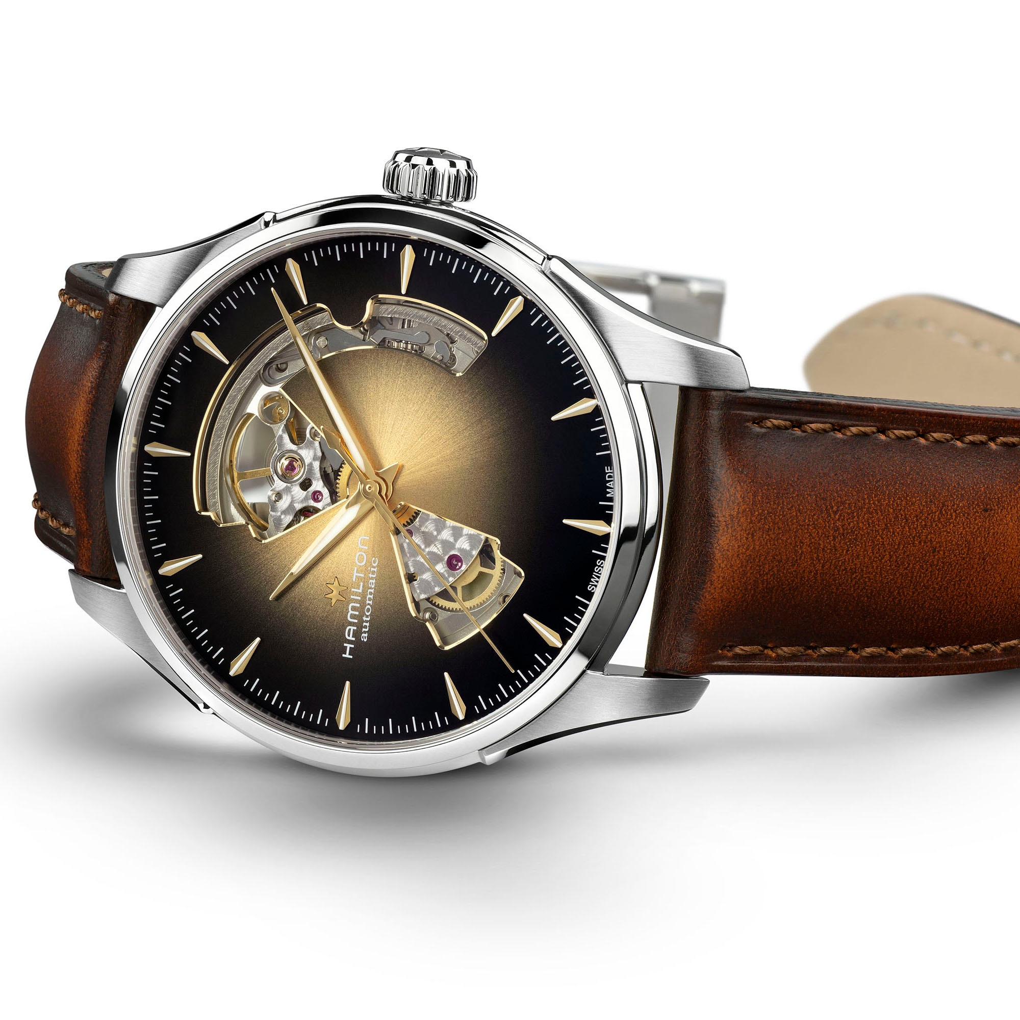 ジャズマスター オープン ハート オート 40mm | Hamilton Watch