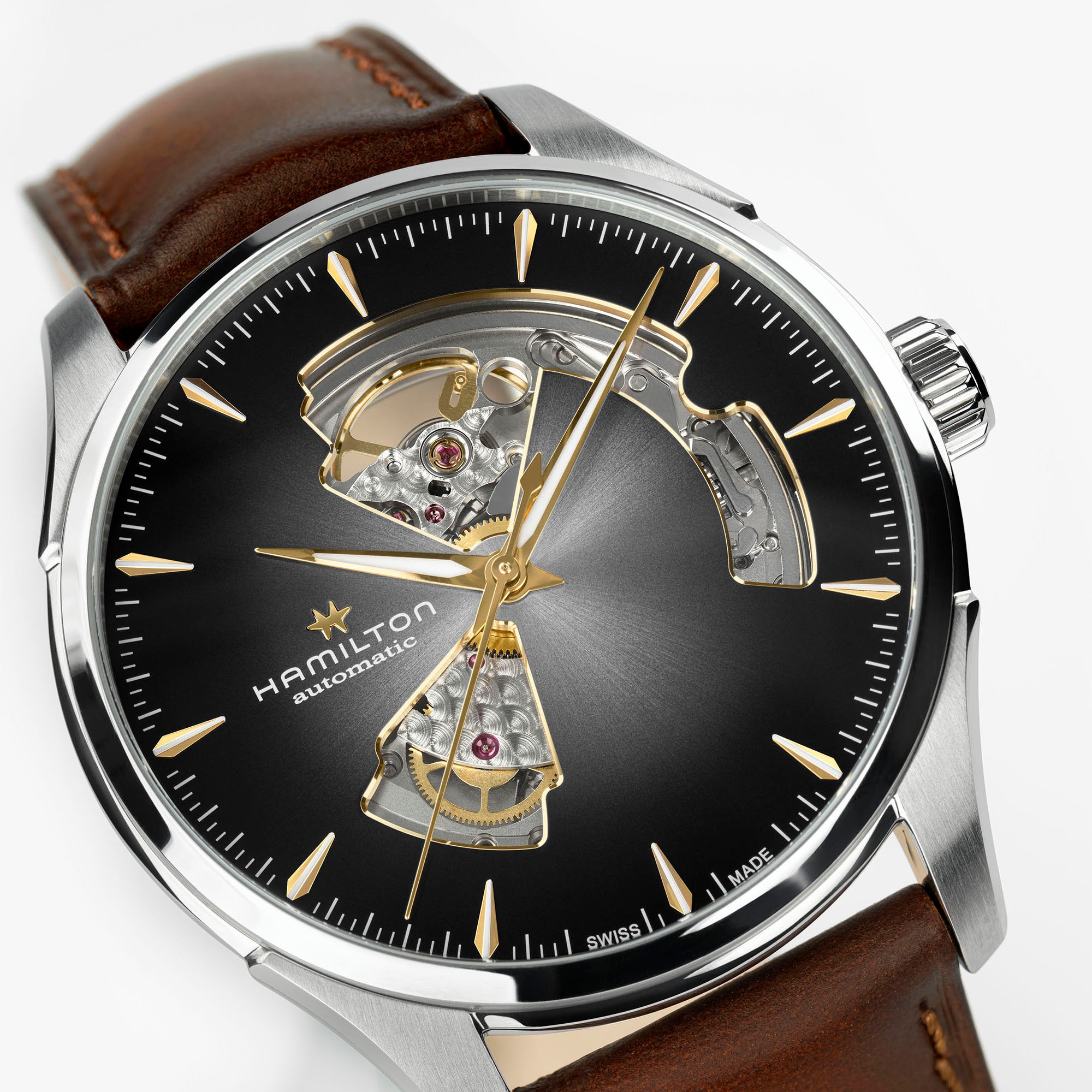 ハミルトン Jazzmaster Open Heart Auto 40 mm | Hamilton Watch - H32675581