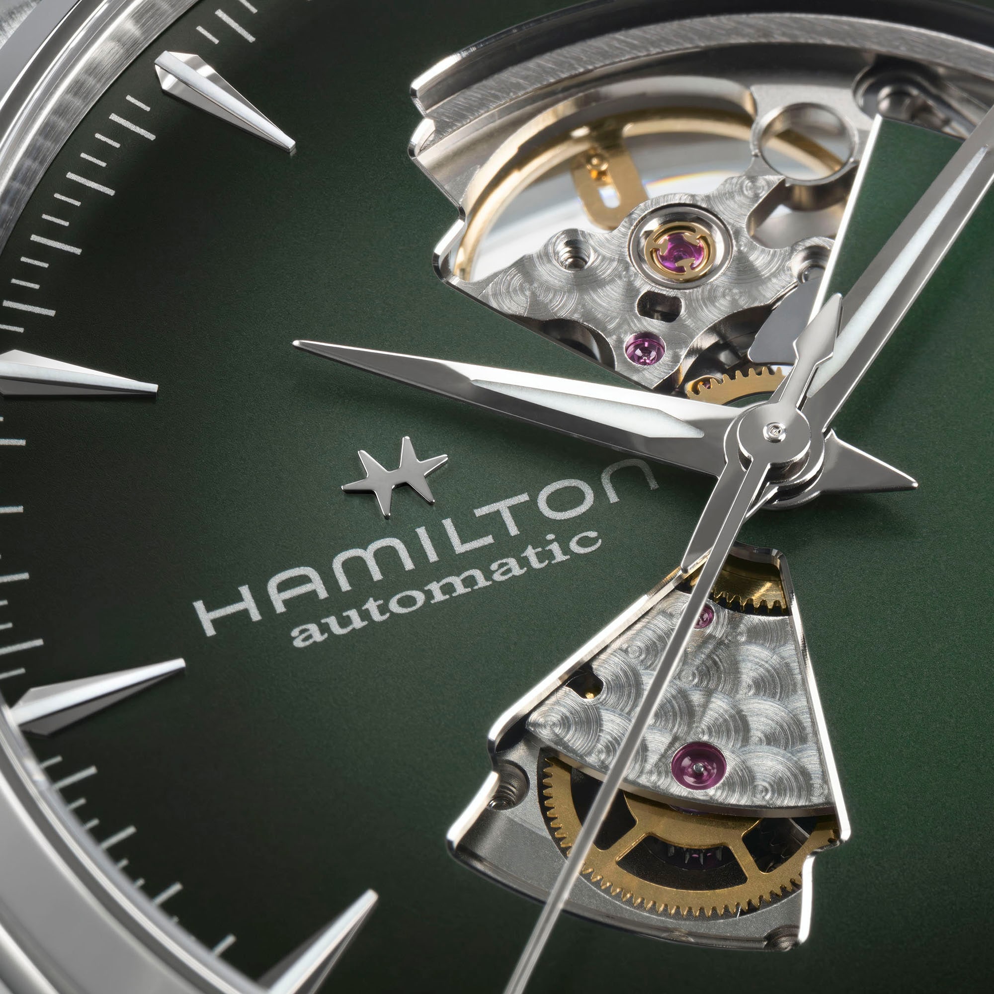 ジャズマスター Open Heart Auto 42mm H327050 ジャズマスター Open Heart Auto | Hamilton Watch - H32705842