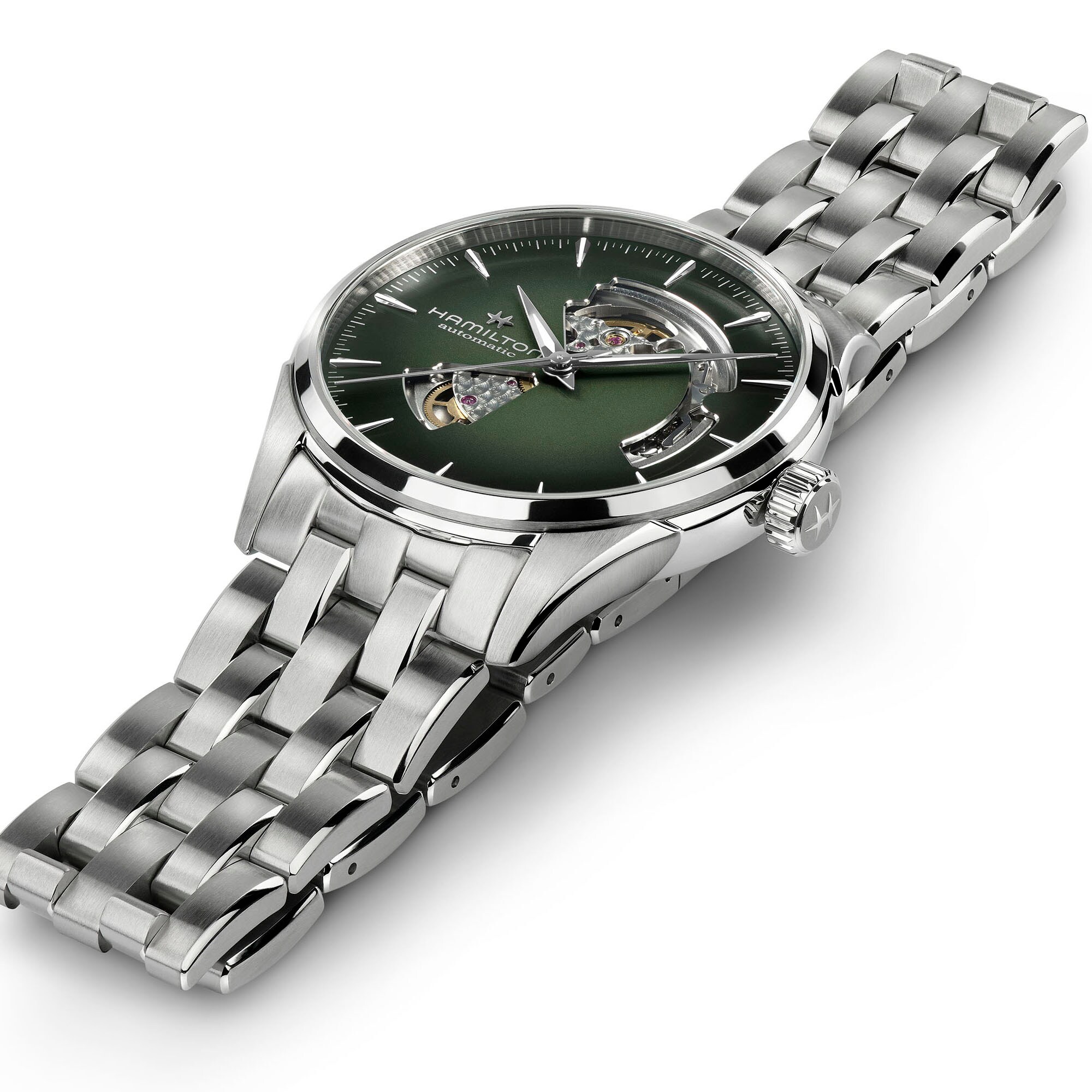 時計 HAMILTON JAZZMASTER Jazzmaster Open Heart Auto 42mm | Hamilton Watch - H32705160