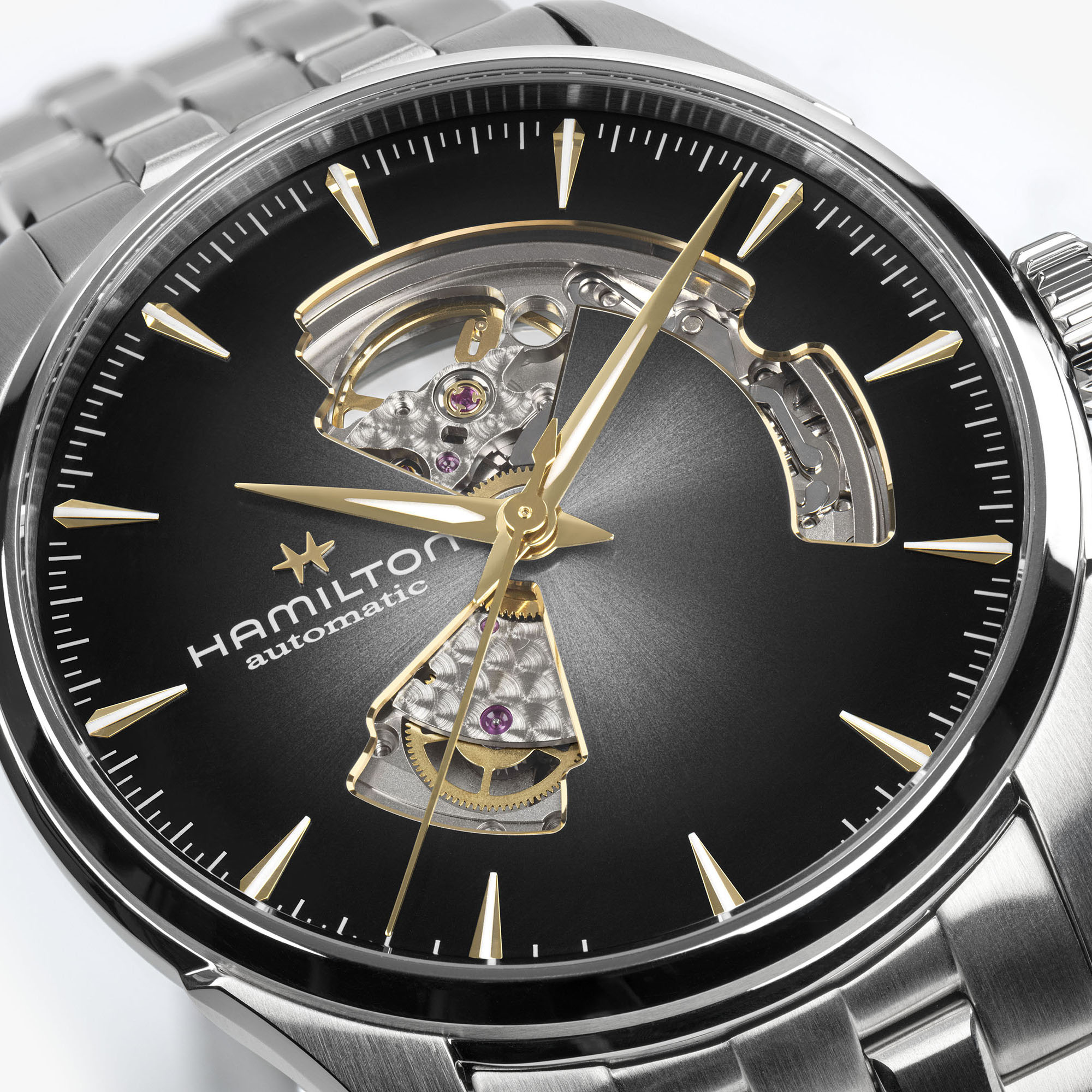 Jazzmaster Open Heart Auto 42 mm | Hamilton Watch - H32705180