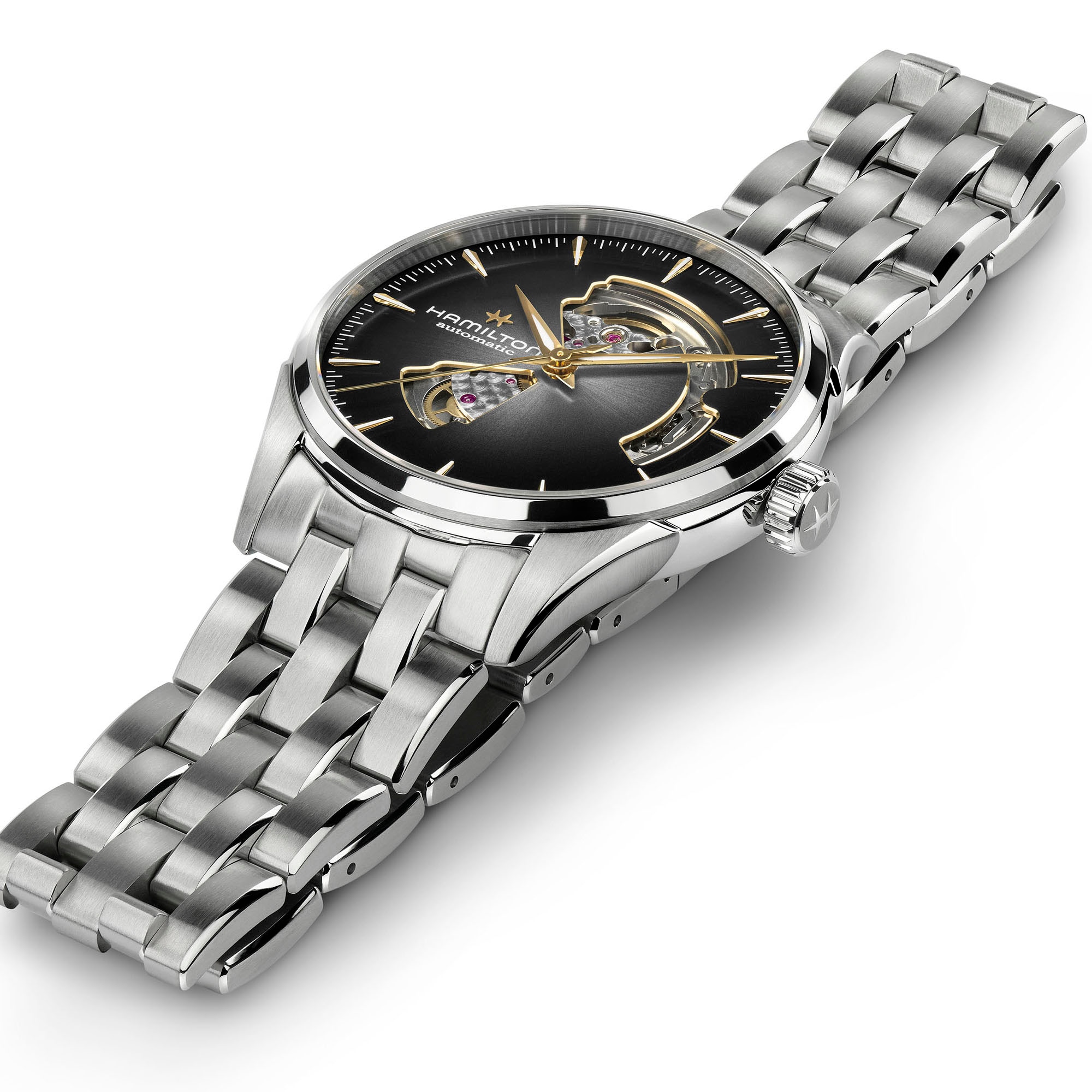 ジャズマスター オープン ハート オート 42mm | Hamilton Watch