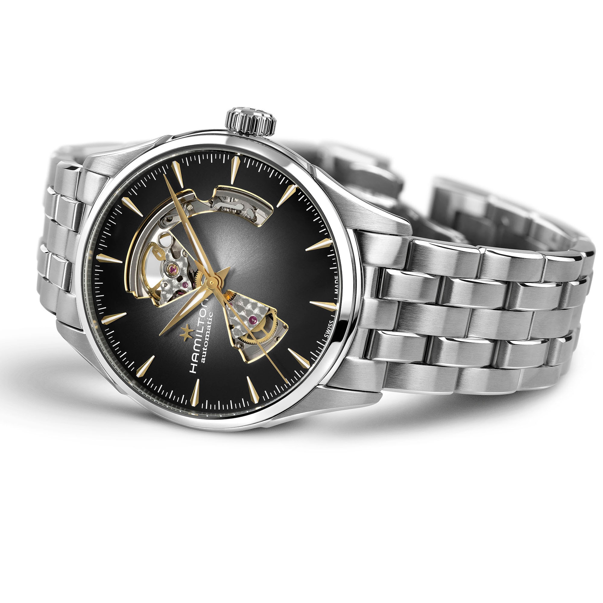 ジャズマスター オープン ハート オート 42mm | Hamilton Watch