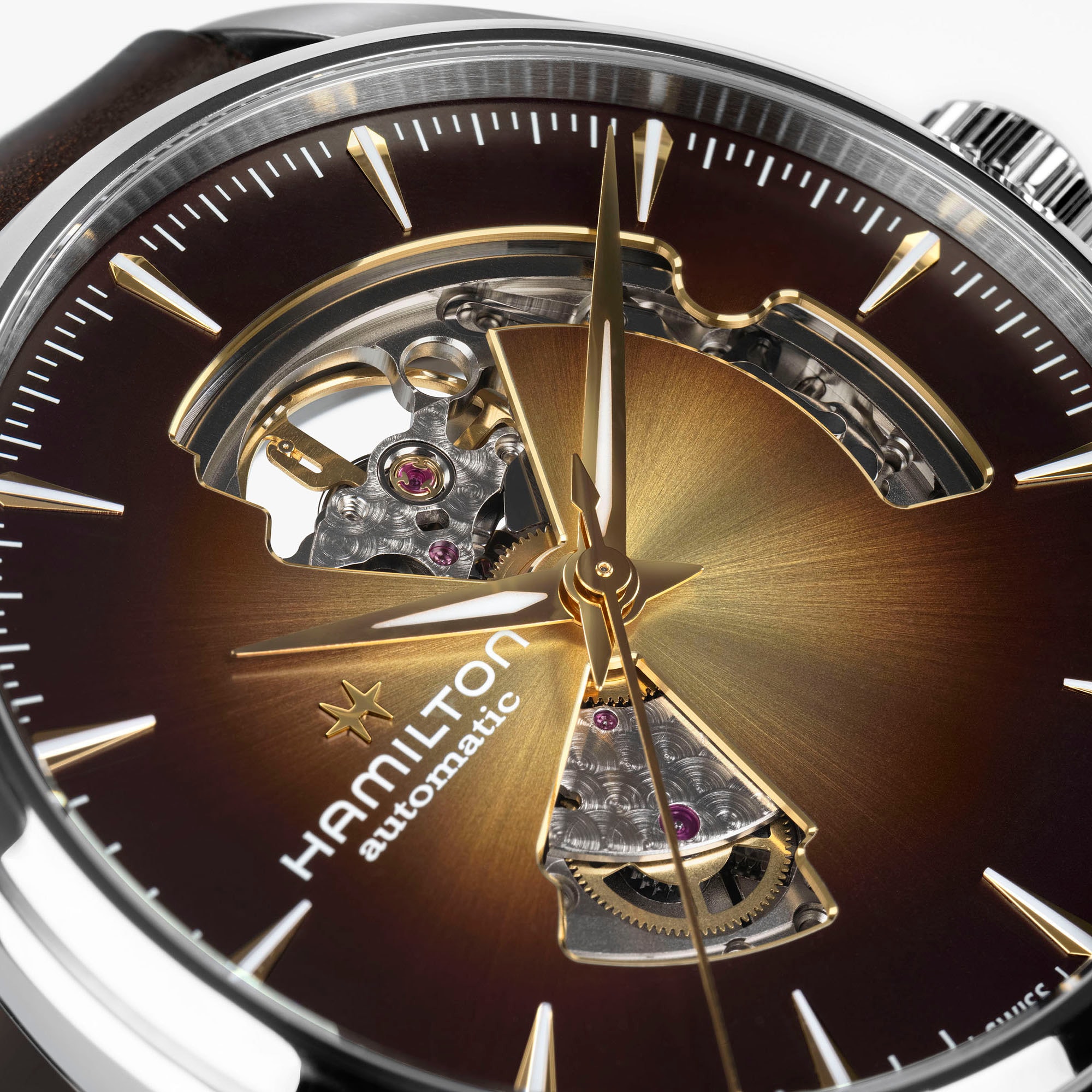 Jazzmaster Open Heart Auto 42 mm | Hamilton Watch - H32705501