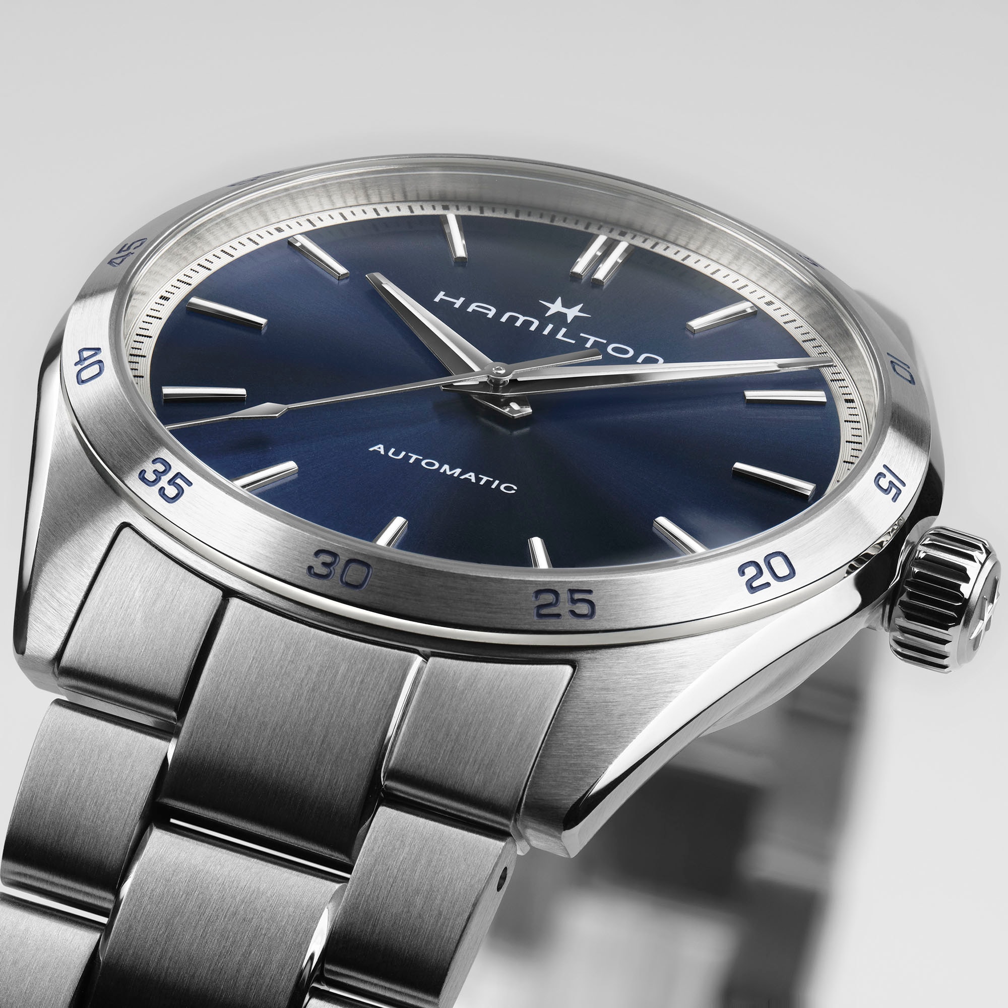 Hamilton Jazzmaster performer 38mm +おまけ Jazzmaster Performer auto 38mm - Dial color:Blue - H36215140