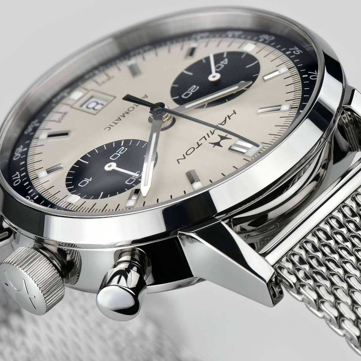 AMERICAN CLASSIC - Intra-Matic Auto Chrono 40mm / Steel case