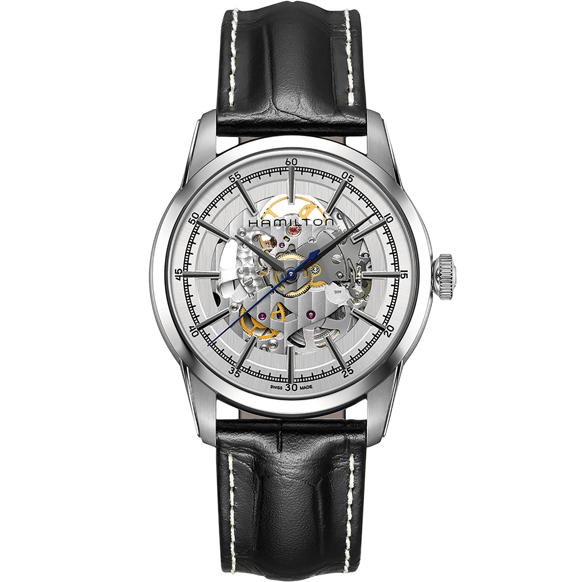 American Classic RailRoad Skeleton Automatic Watch - H40655751