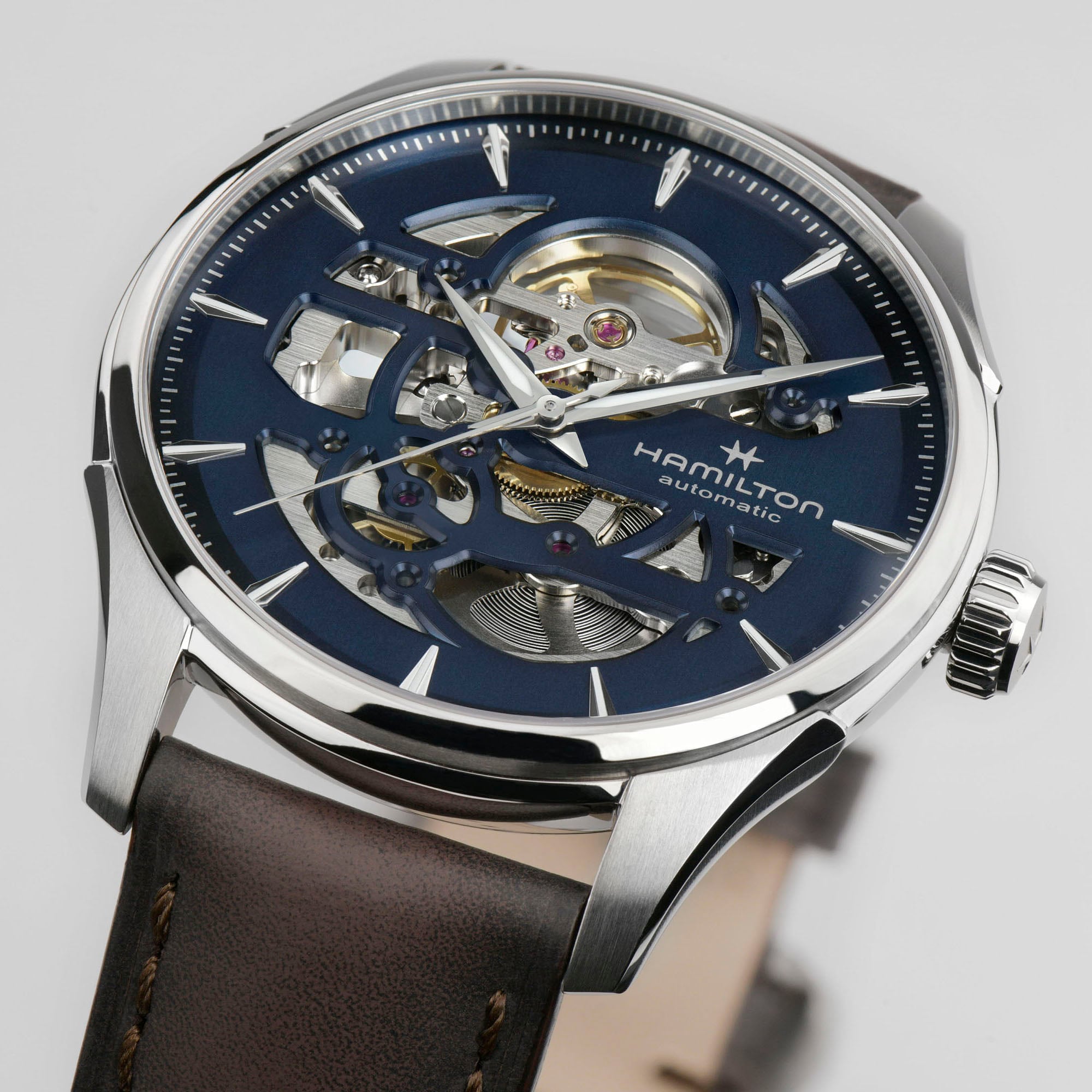 Jazzmaster Skeleton Auto | Hamilton Watch - H42535541 | Hamilton Watch