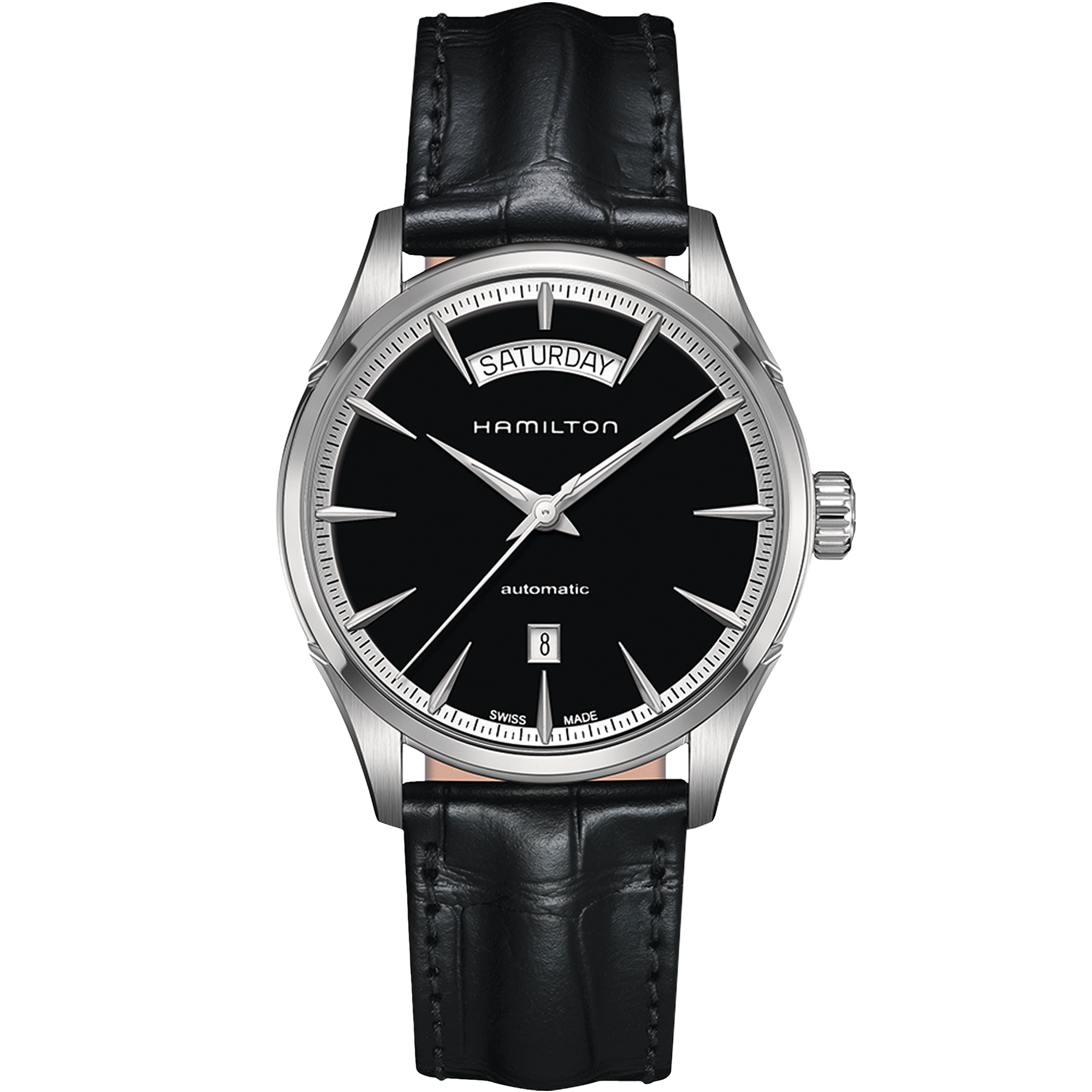 hamilton jazzmaster day date black