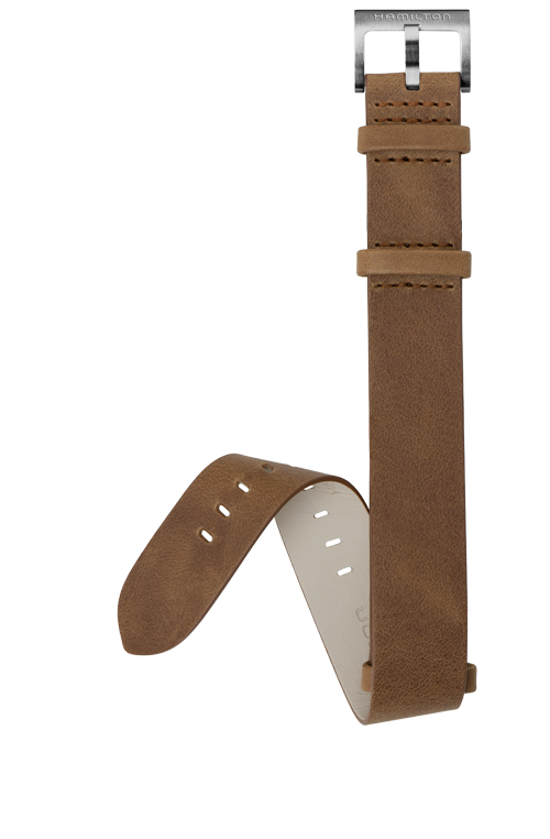 ハミルトン NATO ストラップ 20mm グレー 純正 Hamilton HAMILTON ハミルトン カーキフィールド用 純正NATOストラップ
