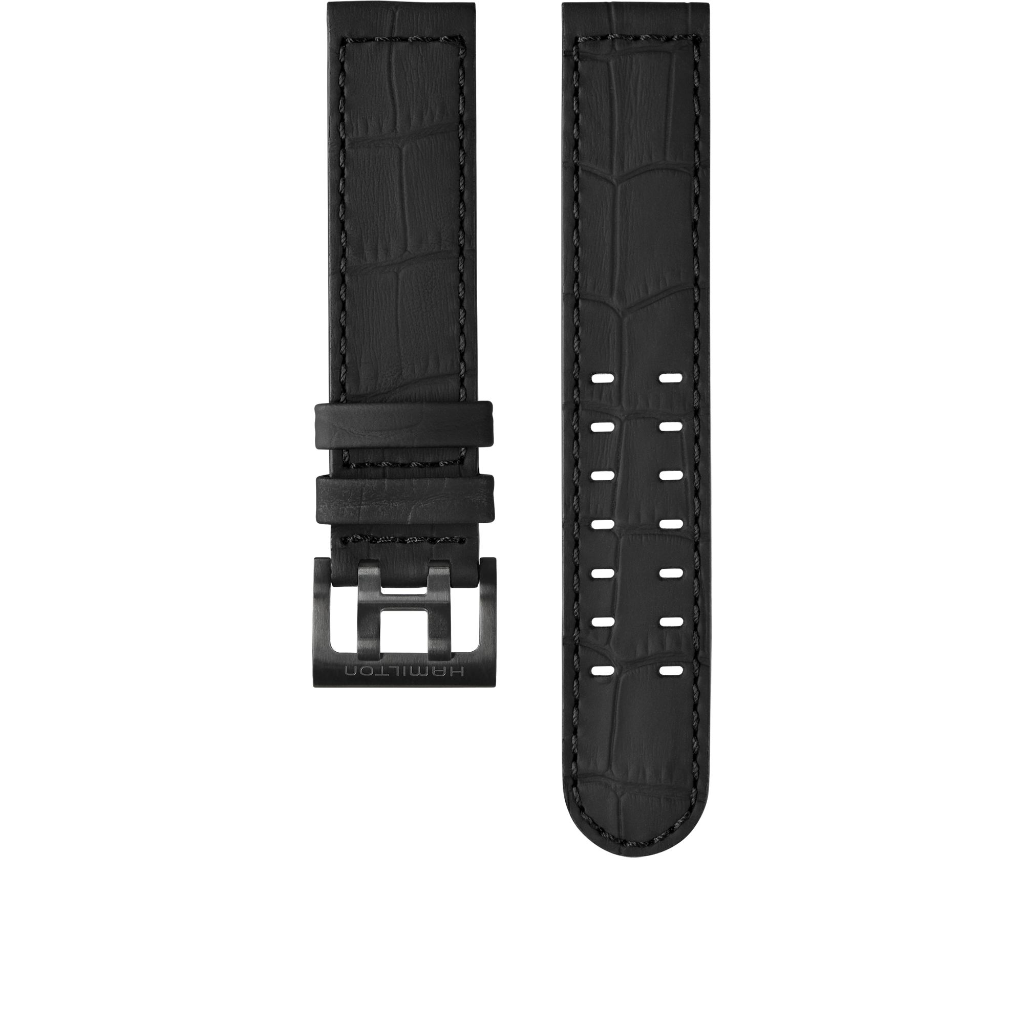 Khaki Aviation Black Strap 20mm | Hamilton Watch - H6007661121 | Hamilton  Watch