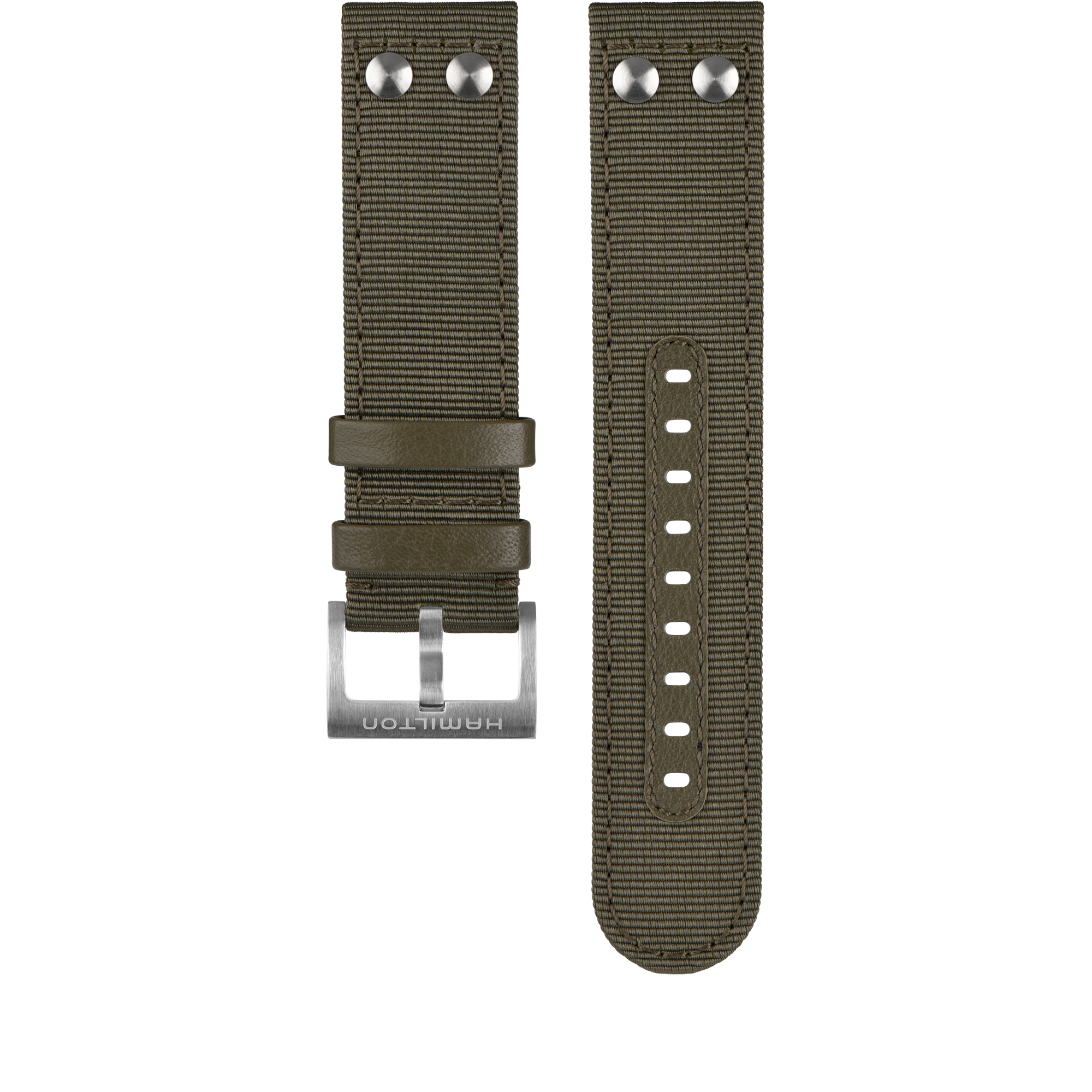 数々の賞を受賞 Khaki Watch Hamilton | 22mm Strap Green Aviation 時計