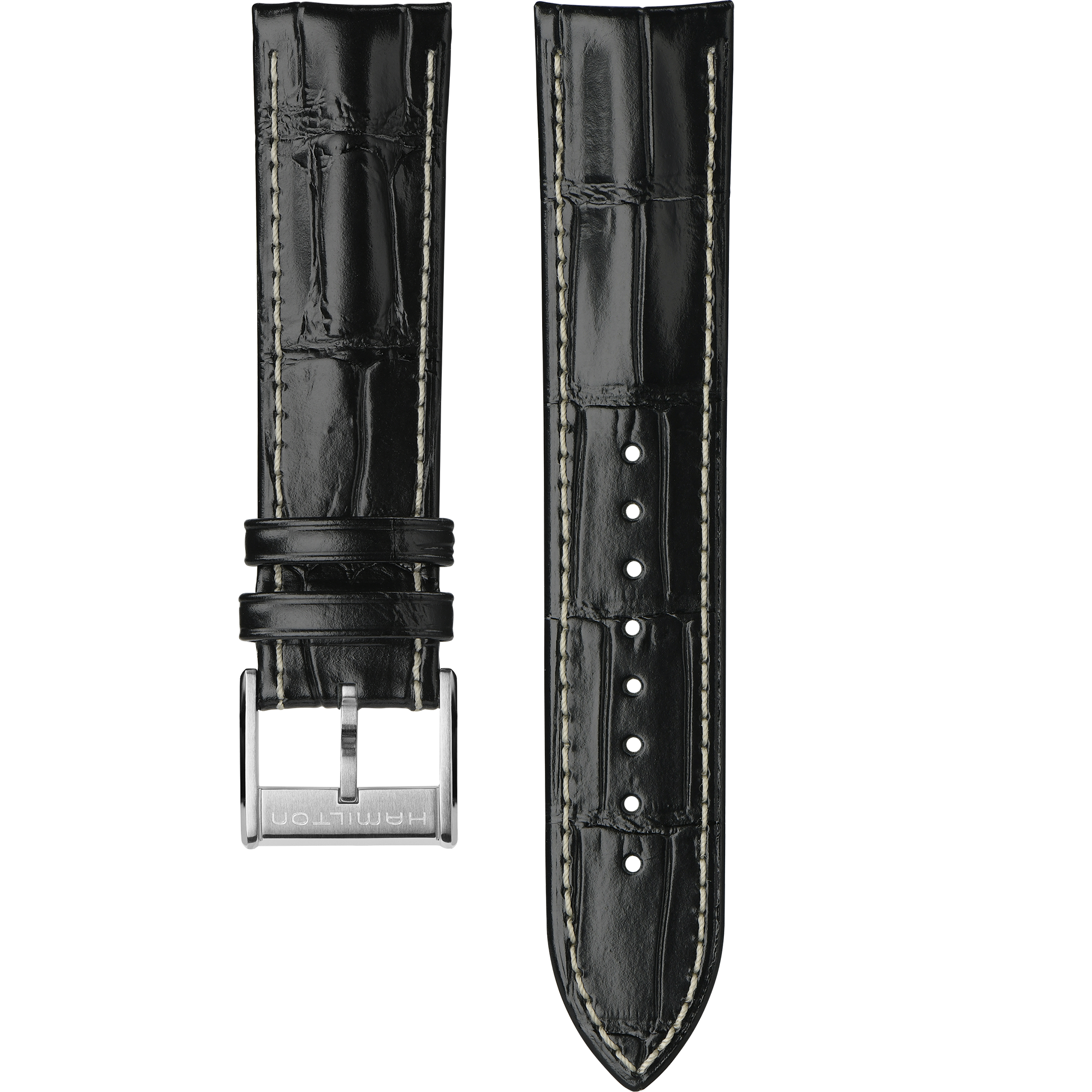 BLACK STRAP 22mm - H6003571001 | Hamilton Watch