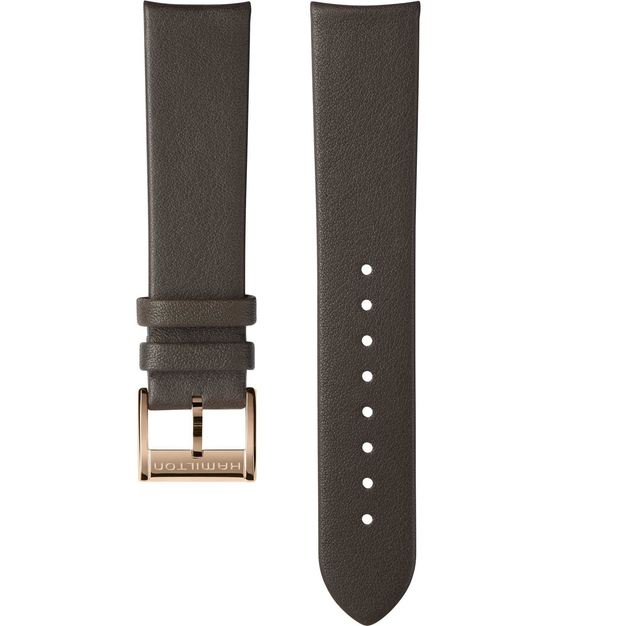 BROWN STRAP 20MM - Strap color:Brown - H6003841081 | Hamilton Watch