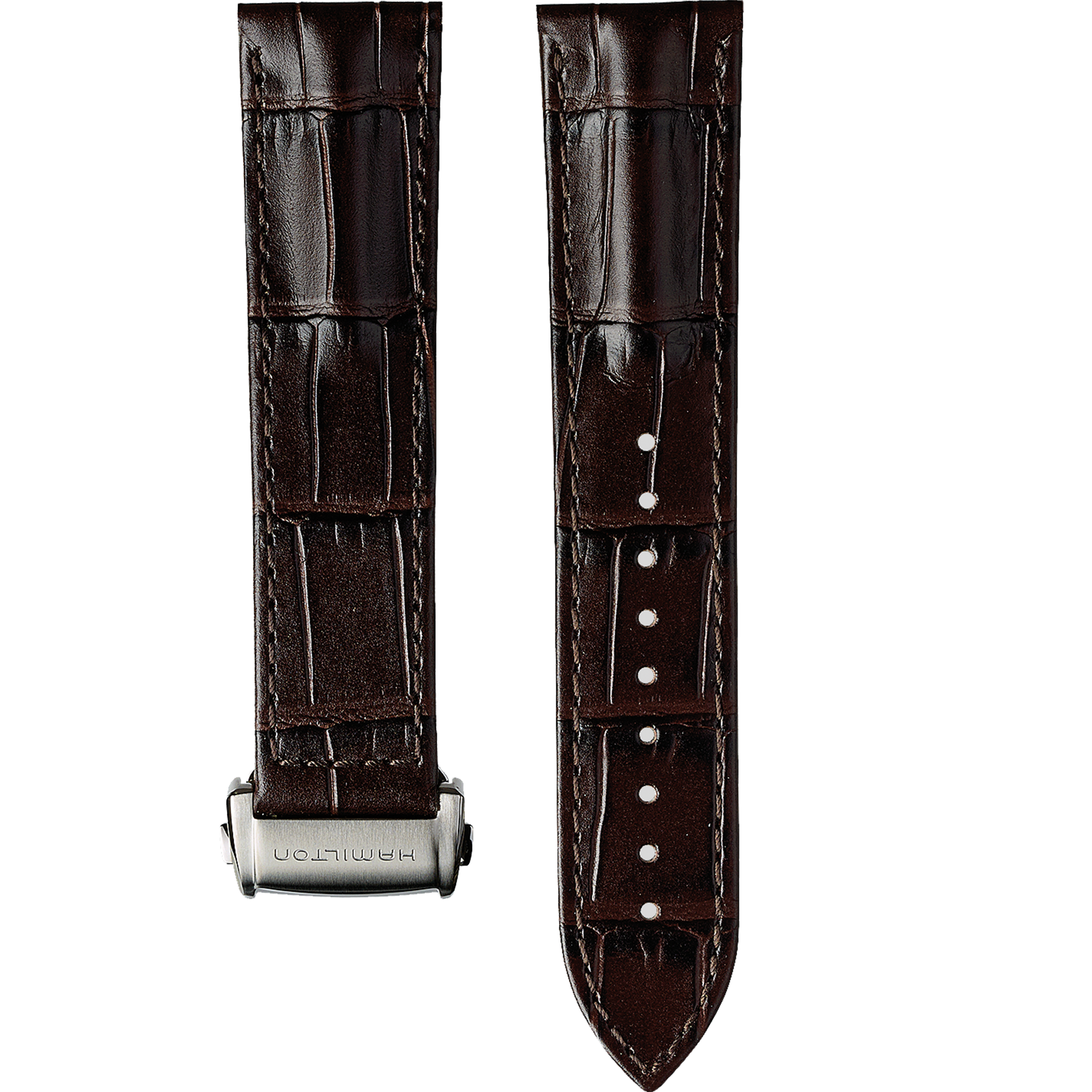 BROWN STRAP 22mm H6004251021 Hamilton Watch