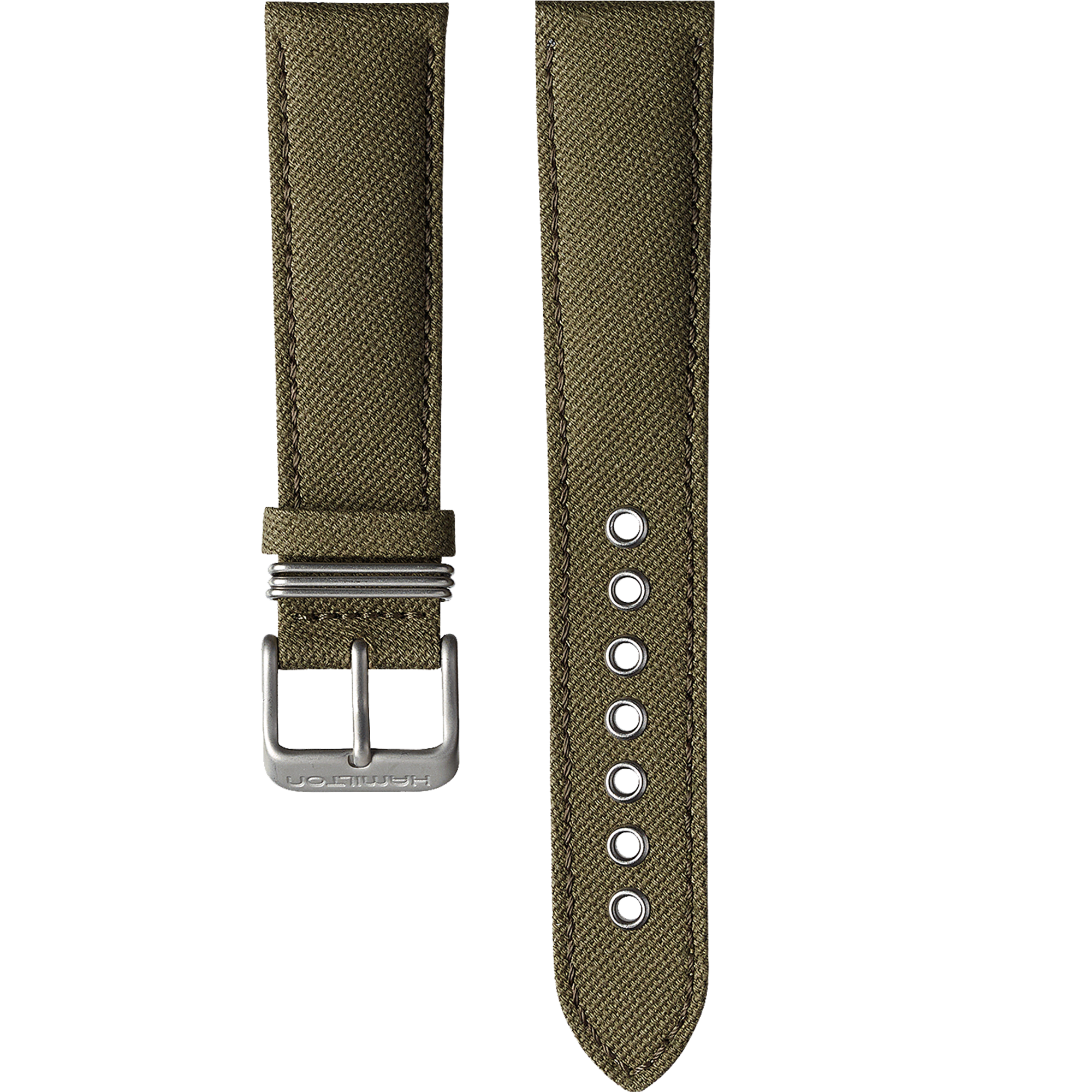 カーキ フィールド GREEN STRAP 20mm - ストラップカラー