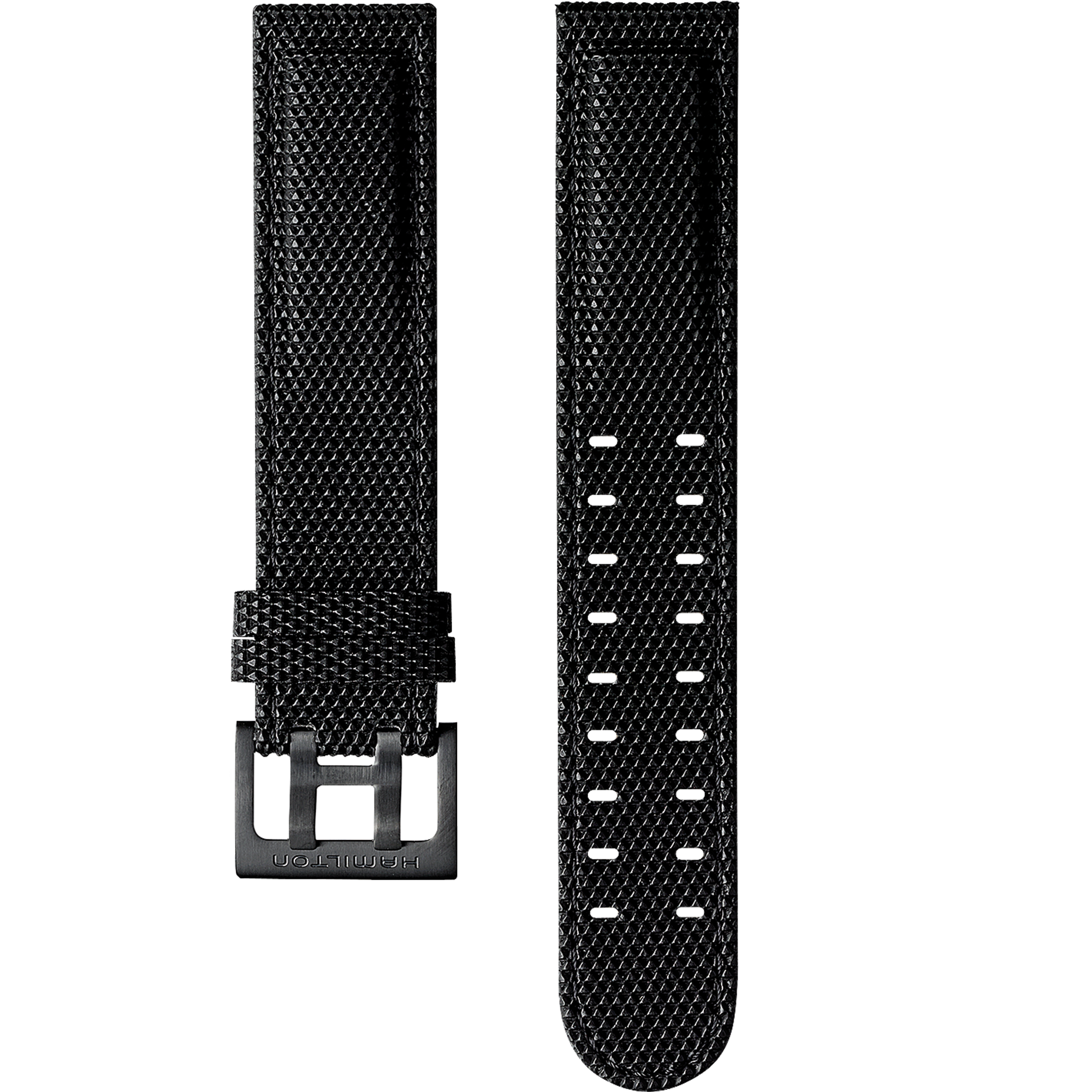 Watch band Em-KA411 20mm dark blue hook and loop