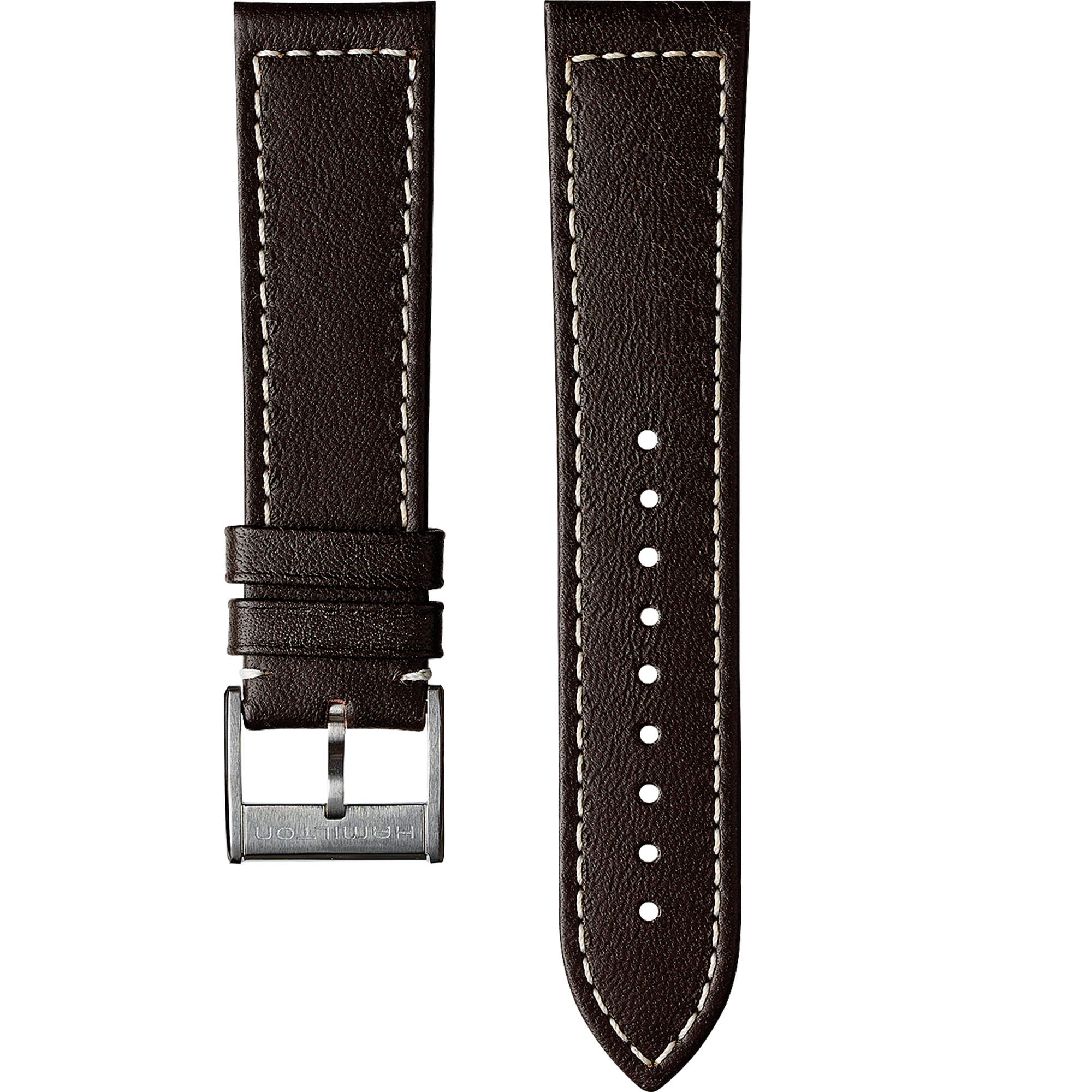カーキ ネイビー BROWN STRAP 22mm - ストラップカラー:ブラウン