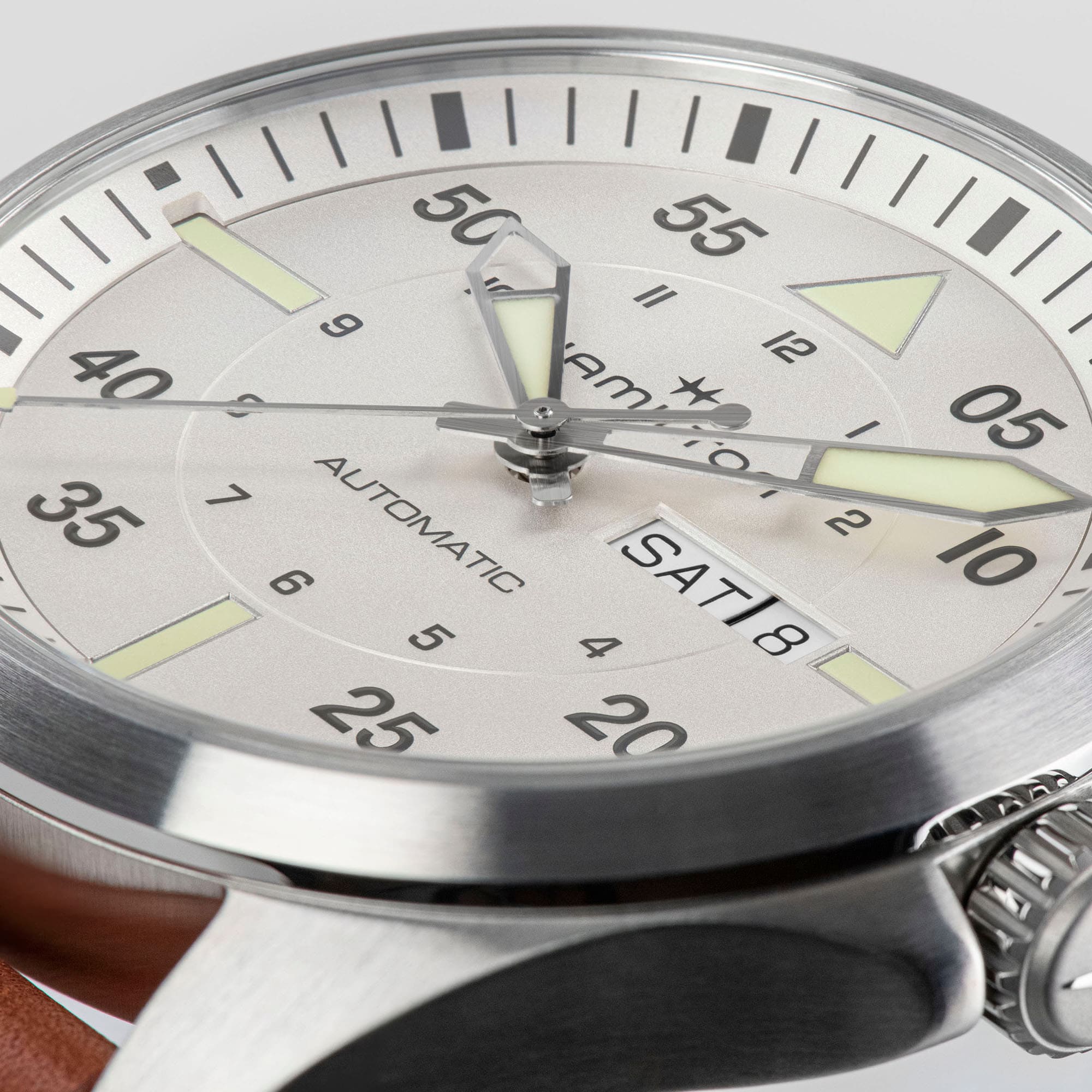 Khaki Aviation Pilot Day Date Auto | Hamilton Watch Khaki Aviation Pilot Day Date Auto | Hamilton Watch