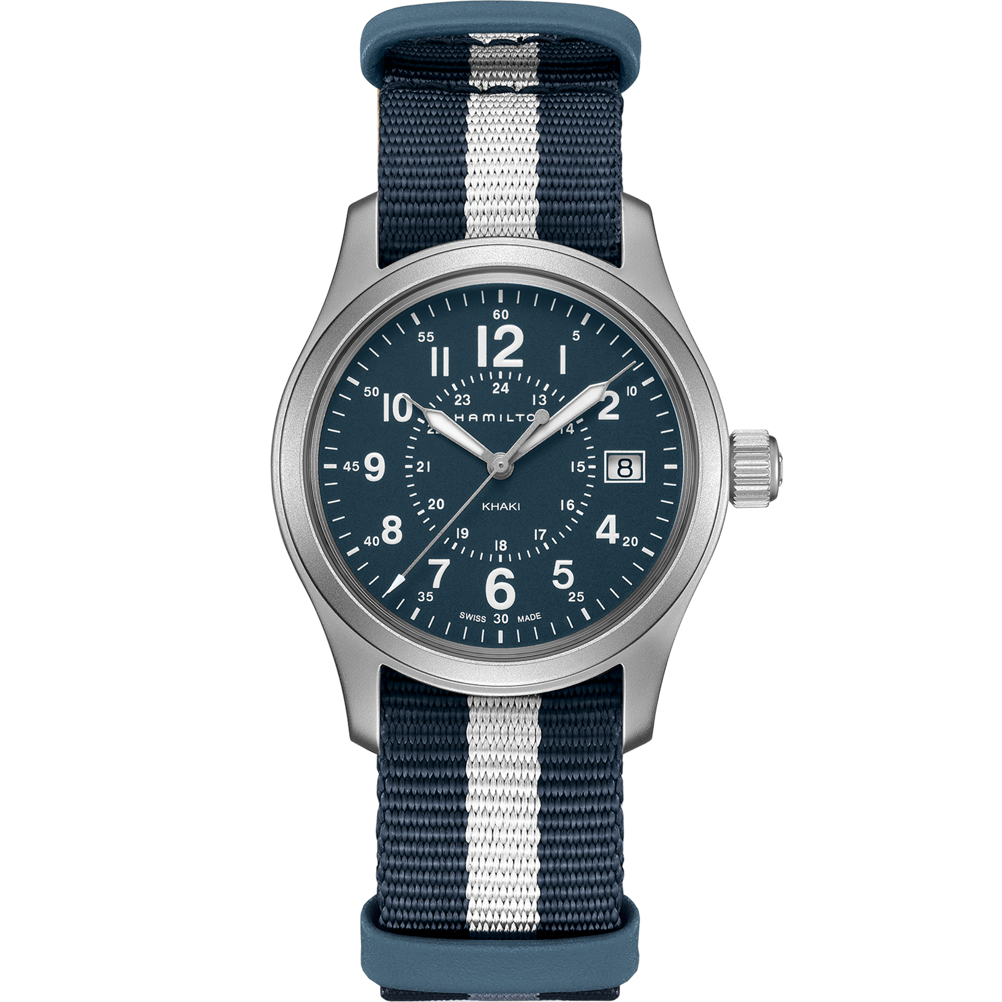 Khaki Field Quartz Watch - Blue Dial - H68201043 | Hamilton Watch