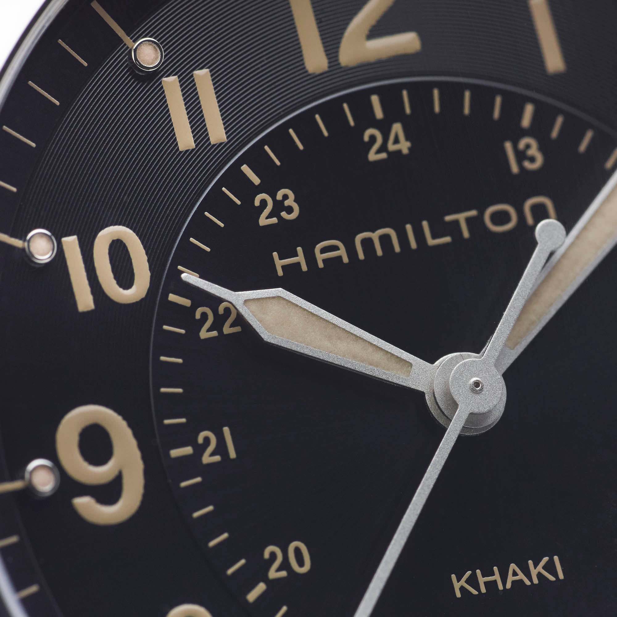 Khaki Field Quartz Watch - Black Dial - H68551833 | Hamilton Watch