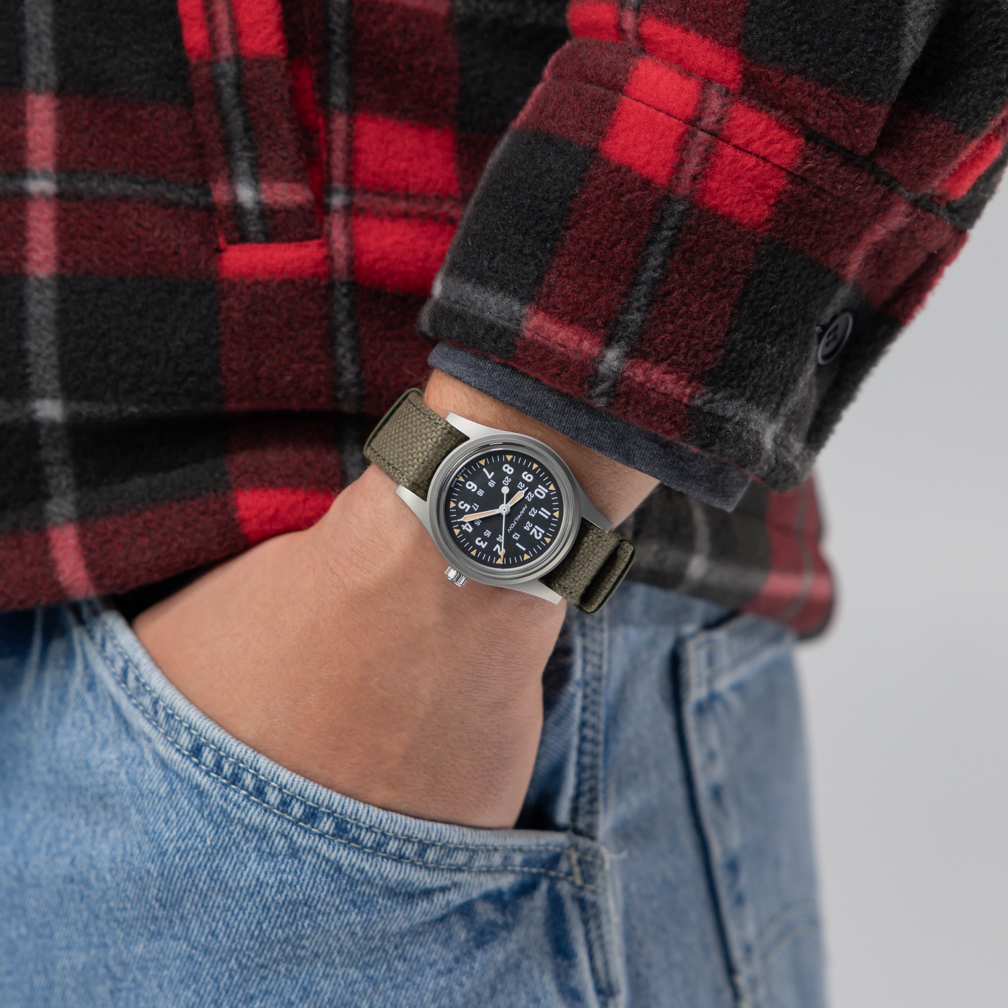 カーキ フィールド メカ 36mm ジャパン エディション | Hamilton Watch