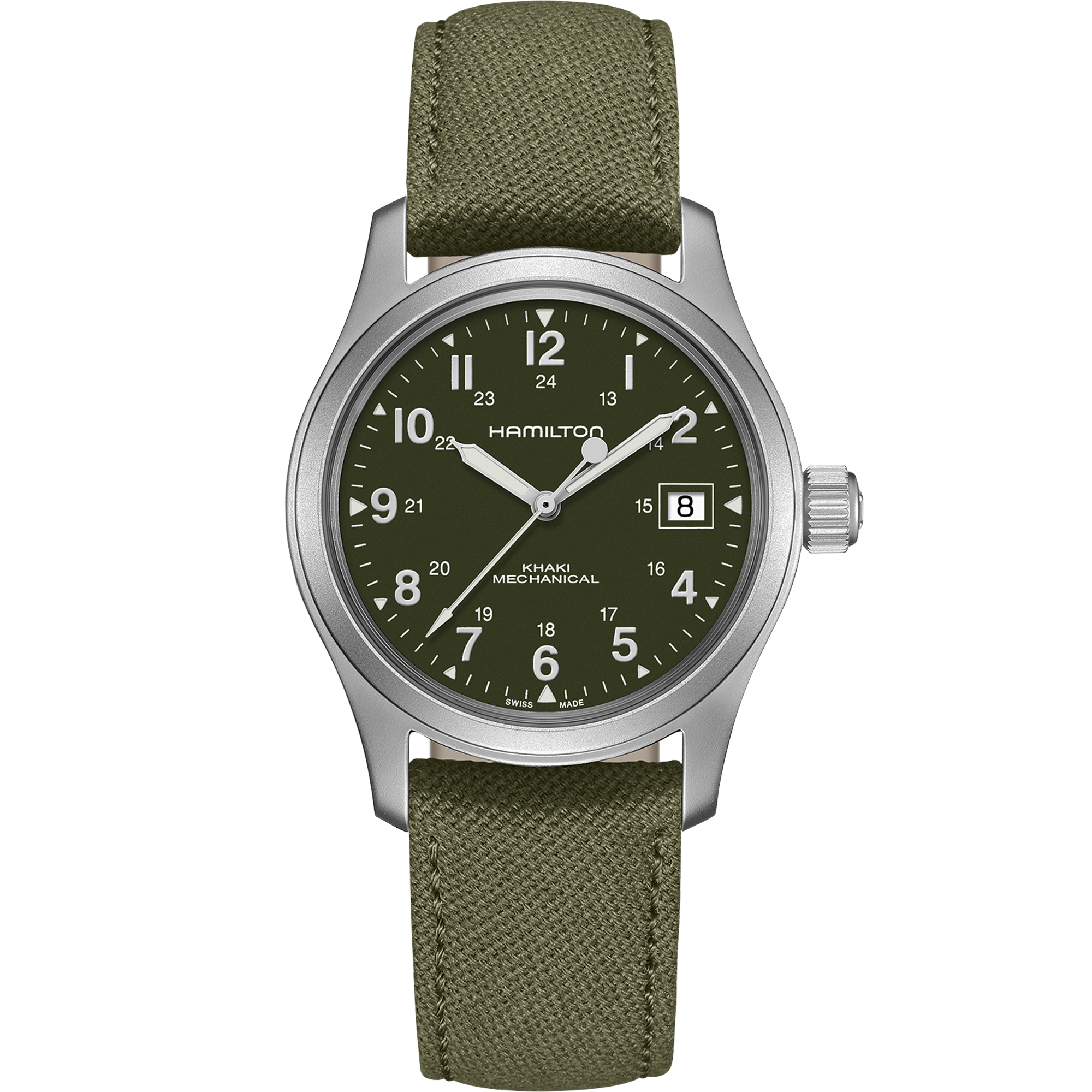 Khaki Field Mechanical Watch - Green Dial - H69419363