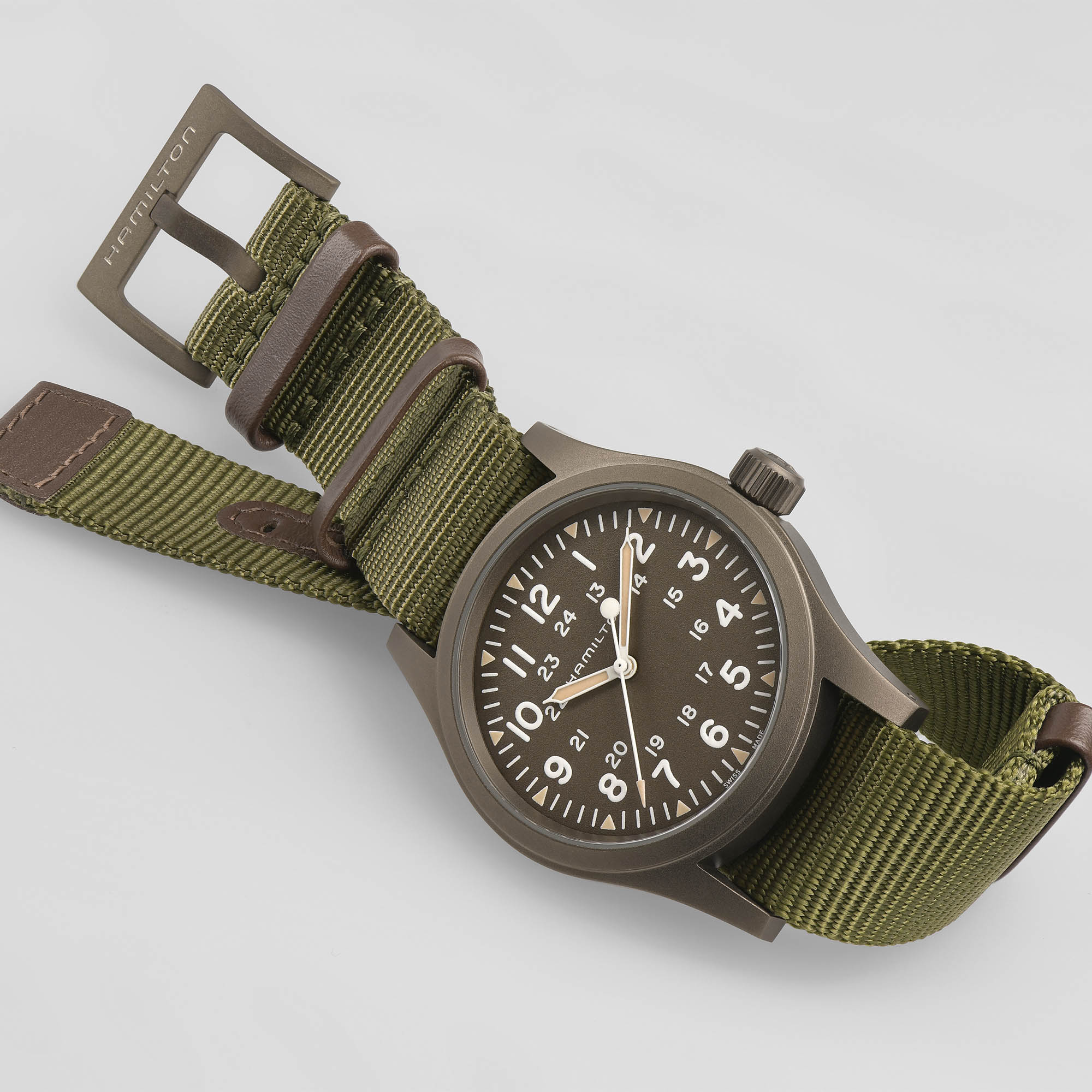 Hamilton khaki field best sale mechanical pvd