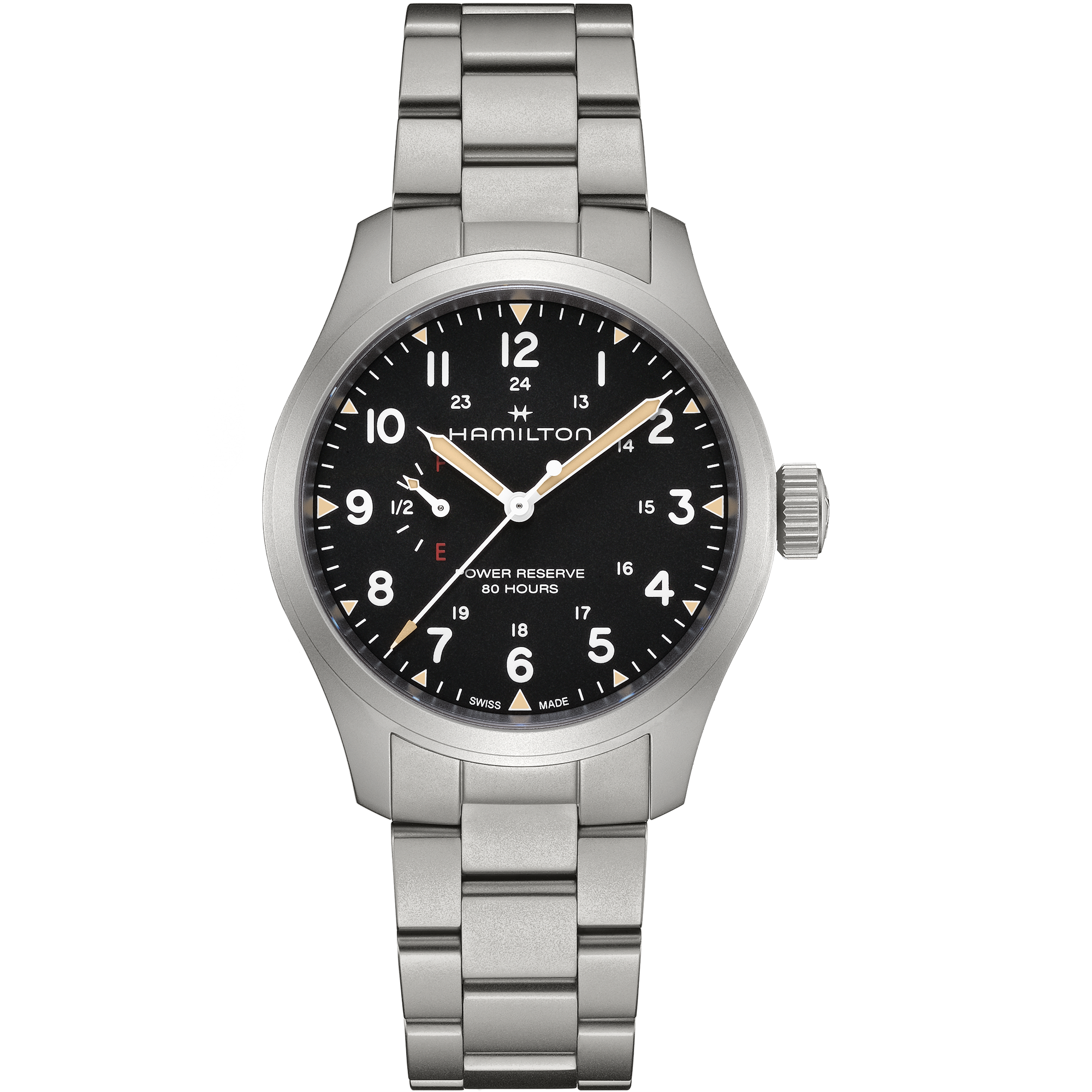 時計 Hamilton Khaki Field Mechanical Power Reserve 40 mm | Hamilton Watch