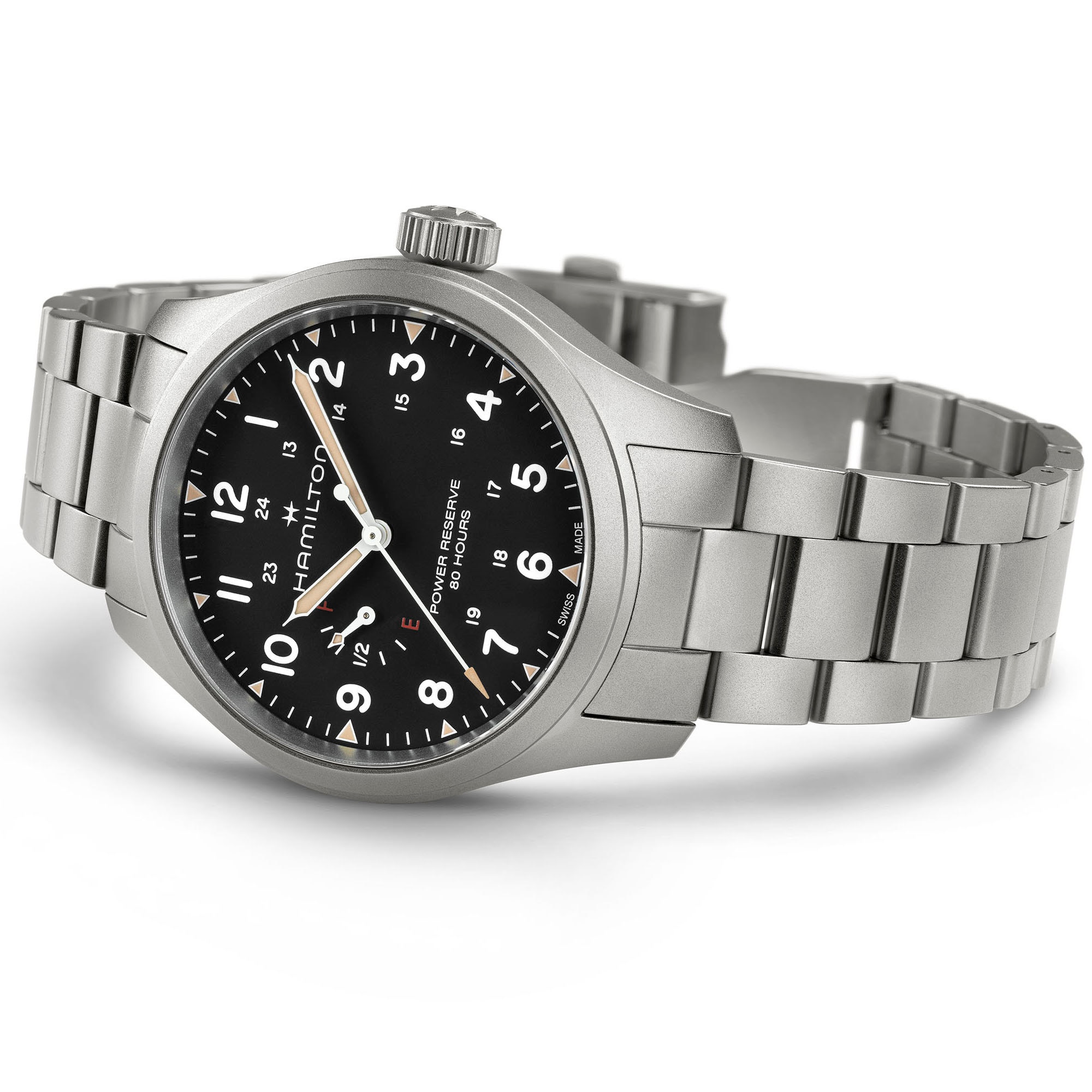 Khaki Field Mechanical Power Reserve 40 mm | Hamilton Watch