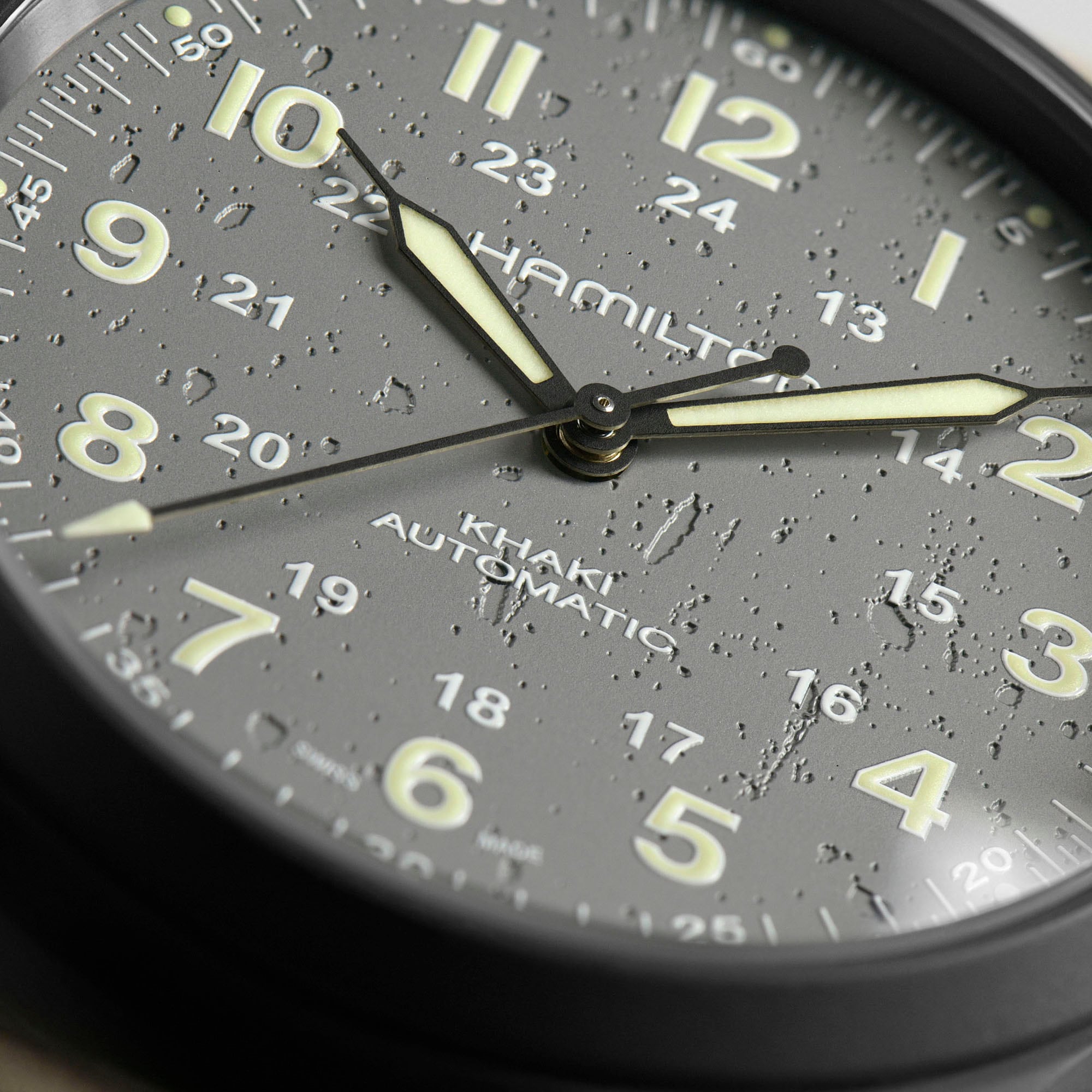 Khaki Field Titanium Auto - Dial color:Grey - H70215880 | Hamilton