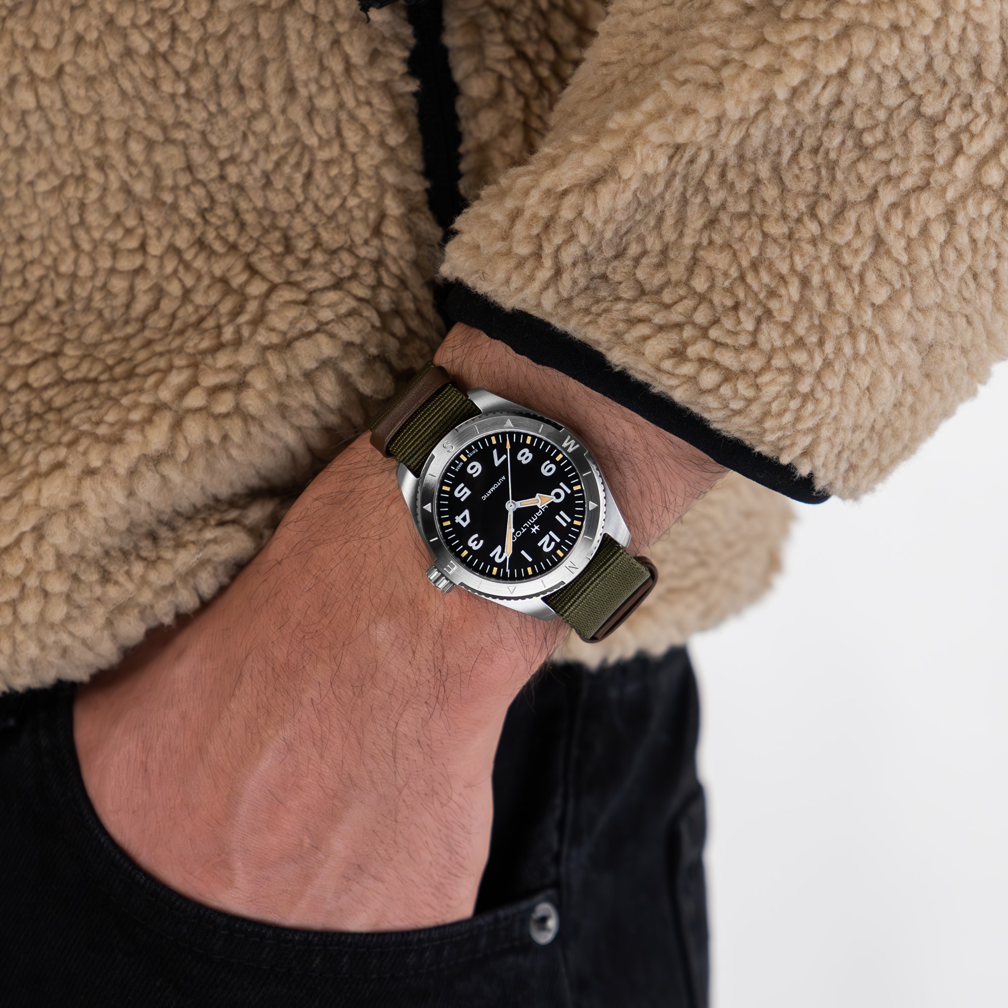 Hamilton カーキ フィールド EXPEDITION AUTO 37mm Khaki Field Expedition Auto | Hamilton Watch - H70225931