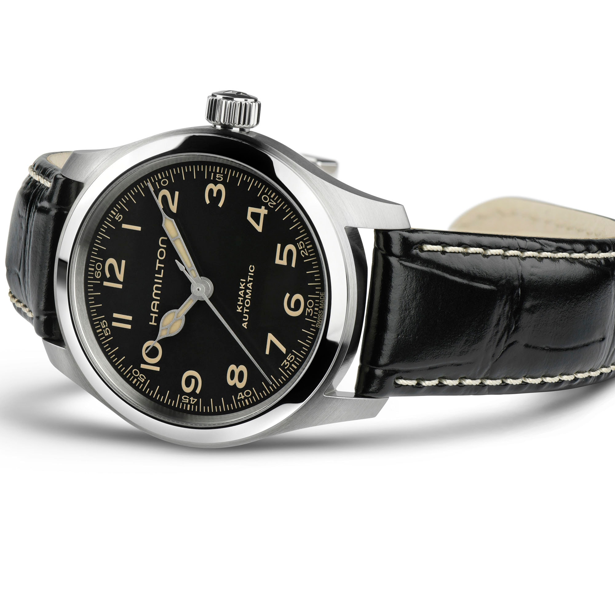 Khaki Field Murph 38mm - Dial color:Black - H70405730 | Hamilton Watch Khaki Field Murph 38mm - Dial color:Black - H70405730 | Hamilton Watch