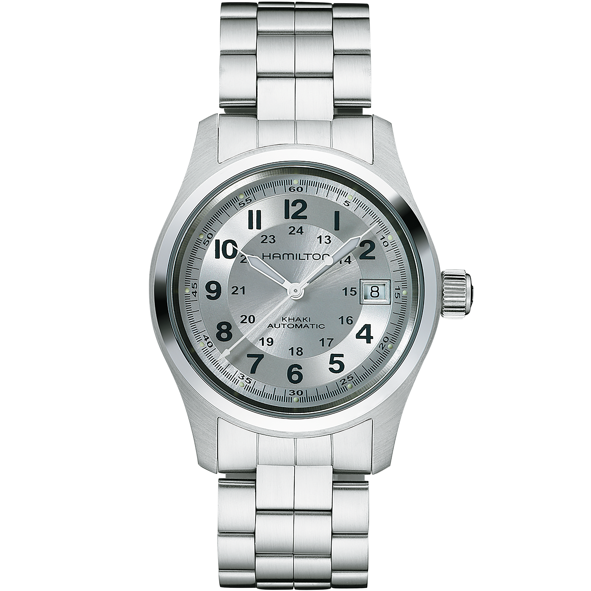 Khaki Field Automatic Watch - Silver Dial - H70455153 | Hamilton Watch