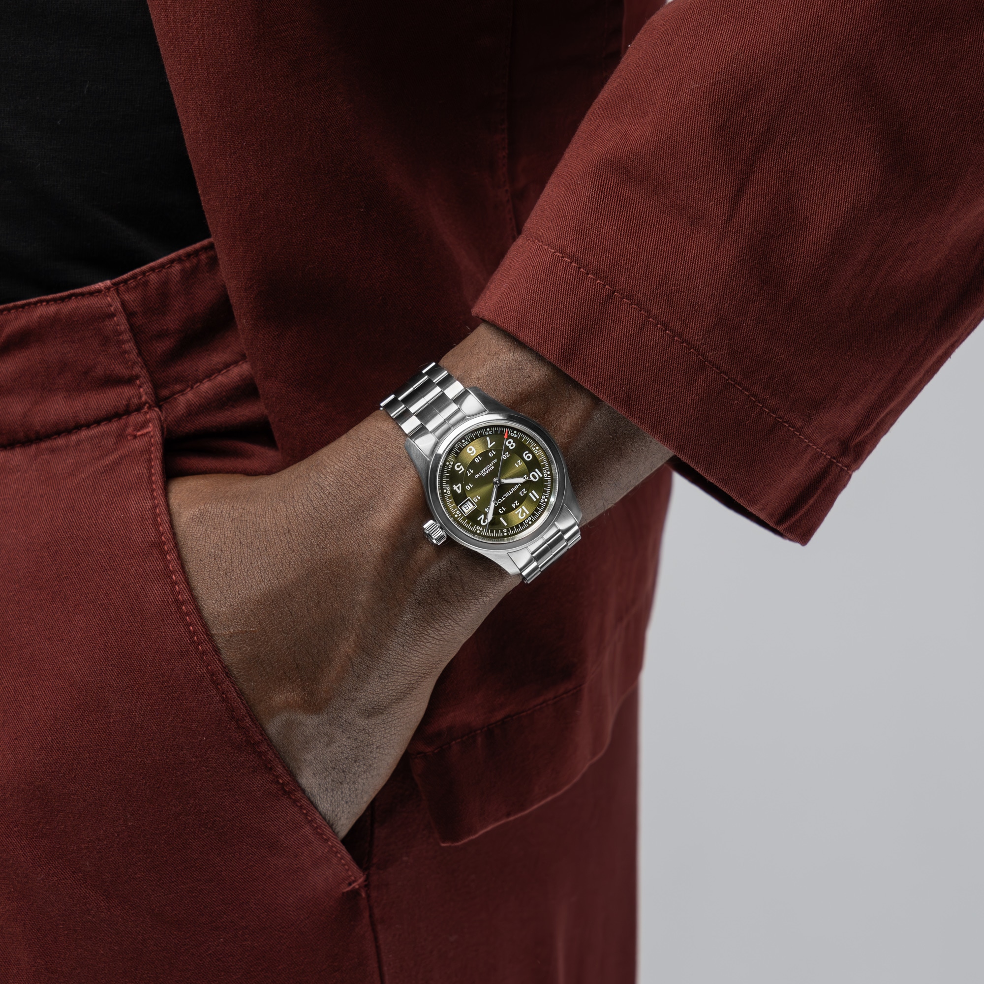 カーキ フィールド Auto 38 mm | Hamilton Watch - H70455160