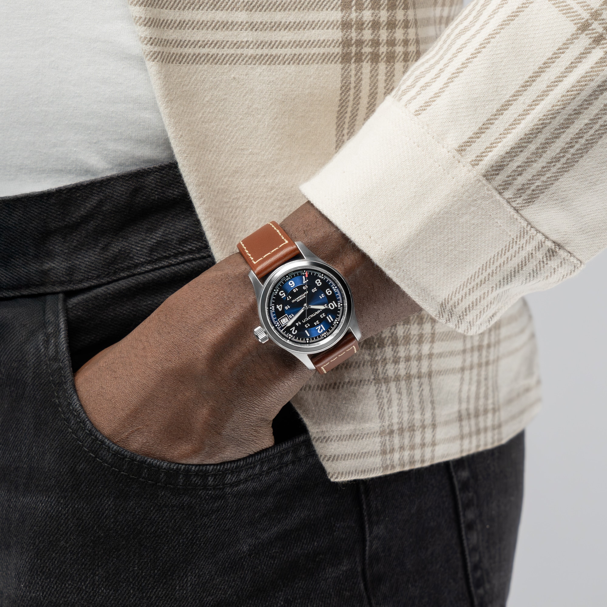 Khaki Field Auto 38mm | Hamilton Watch - H70455540 | Hamilton Watch