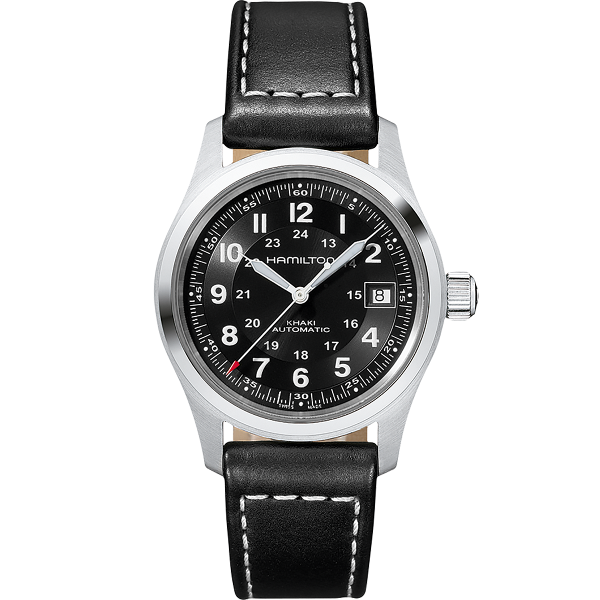 Khaki Field Automatic Watch - Black Dial - H70455733 | Hamilton Watch