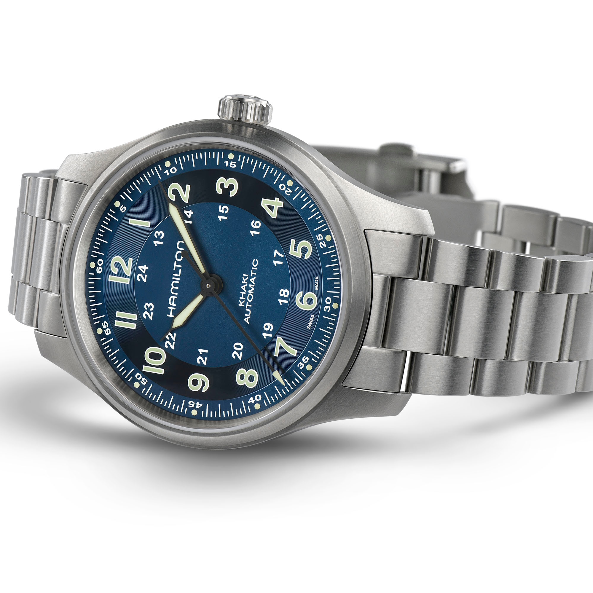 Hamilton khaki blue sale