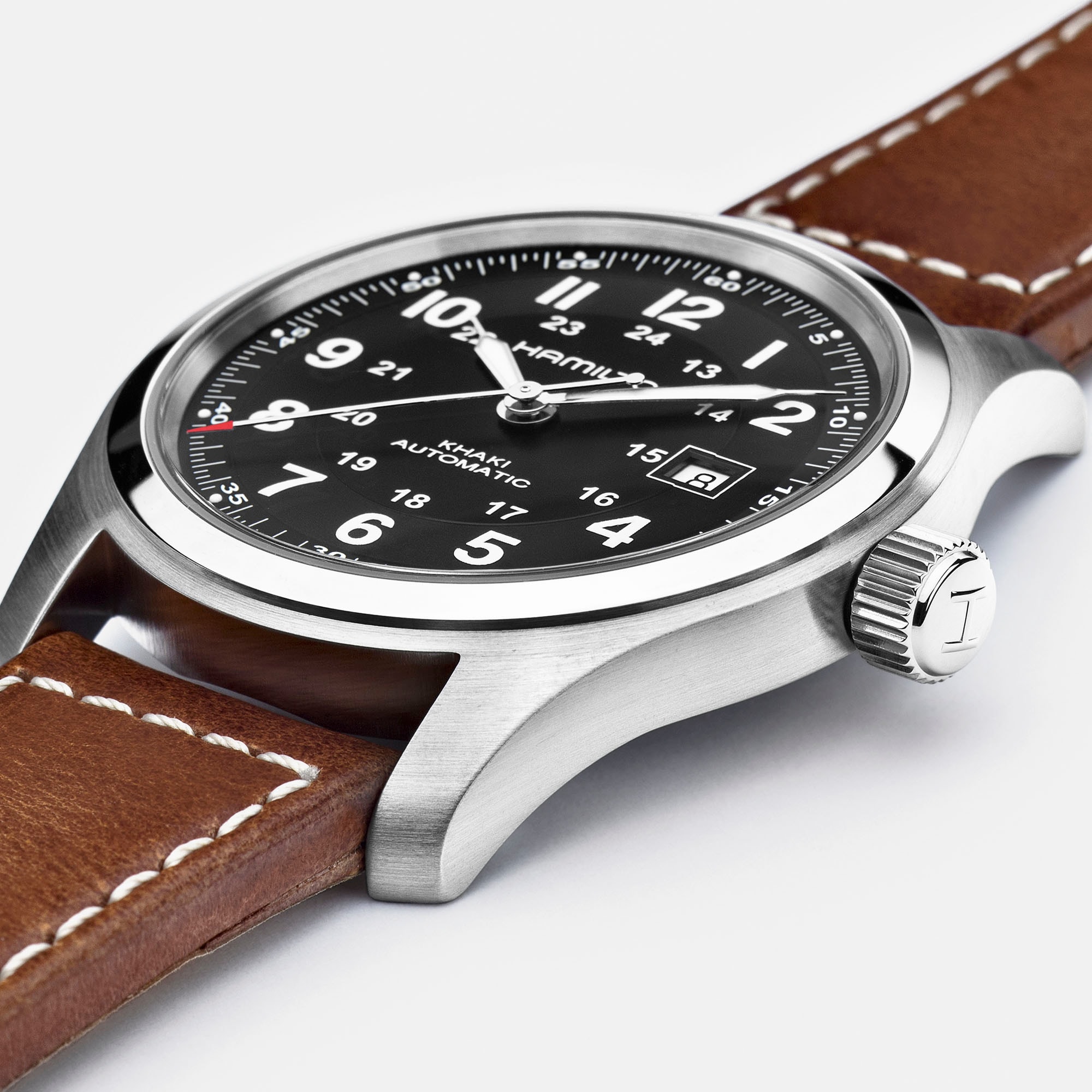 Khaki Field Automatic Watch Black Dial H70555533 Hamilton Watch
