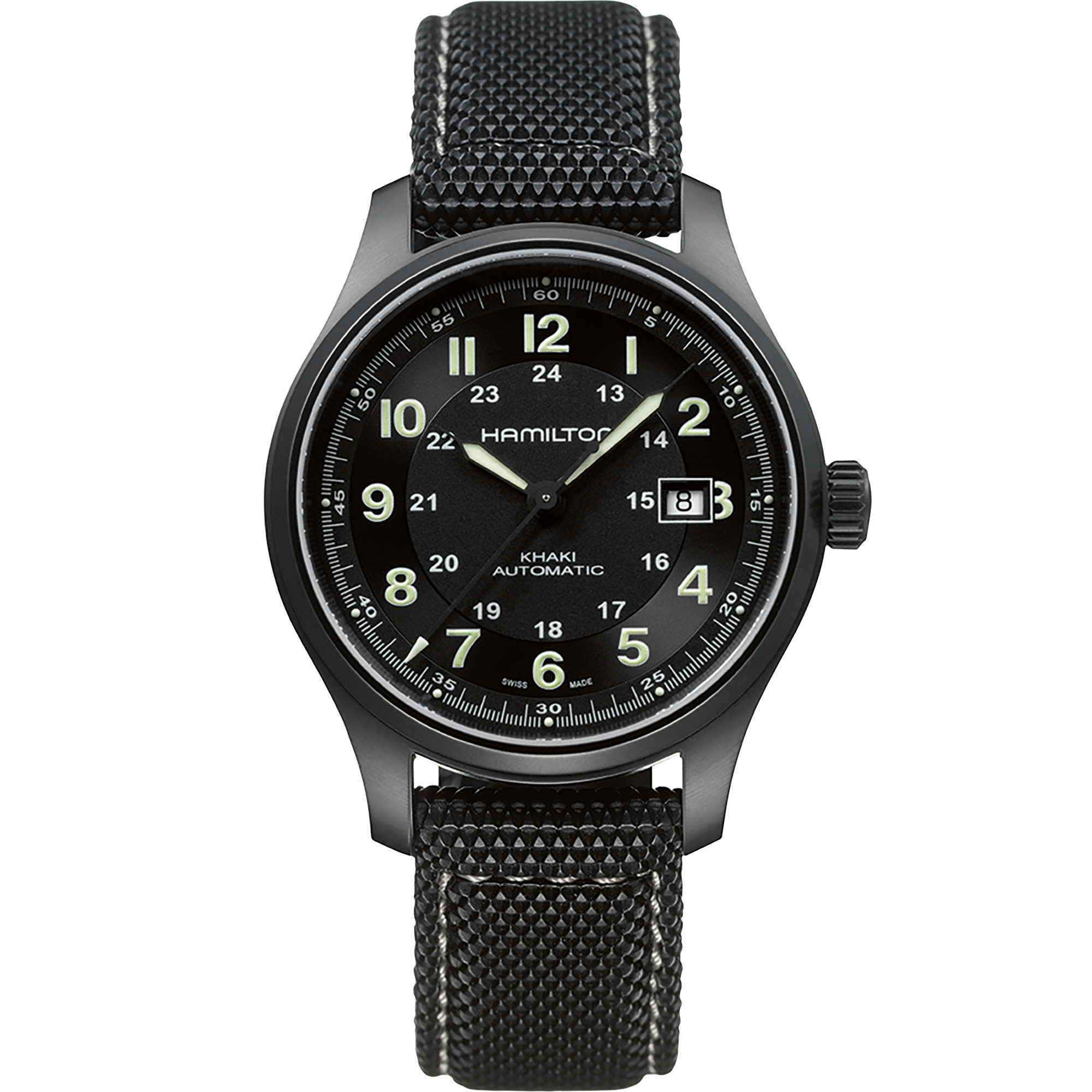 Khaki Field Titanium Automatic Watch - H70575733 | Hamilton Watch