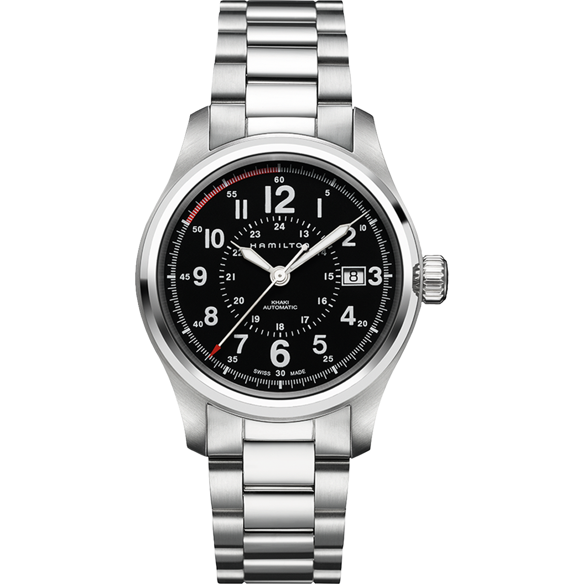 Khaki Field Automatic Watch - Black Dial - H70595133 | Hamilton Watch